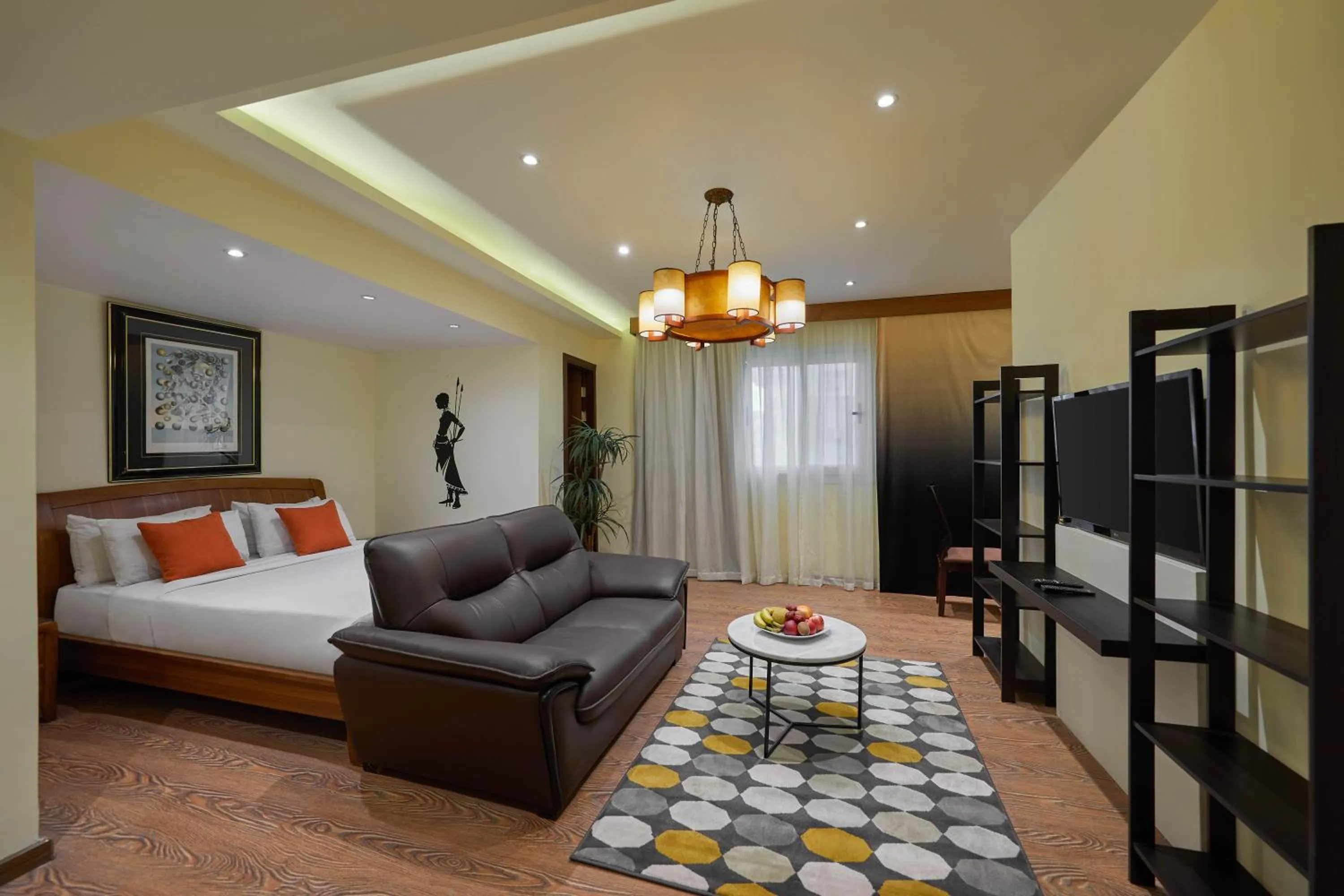 Bed in Golden Park Hotel Cairo, Heliopolis