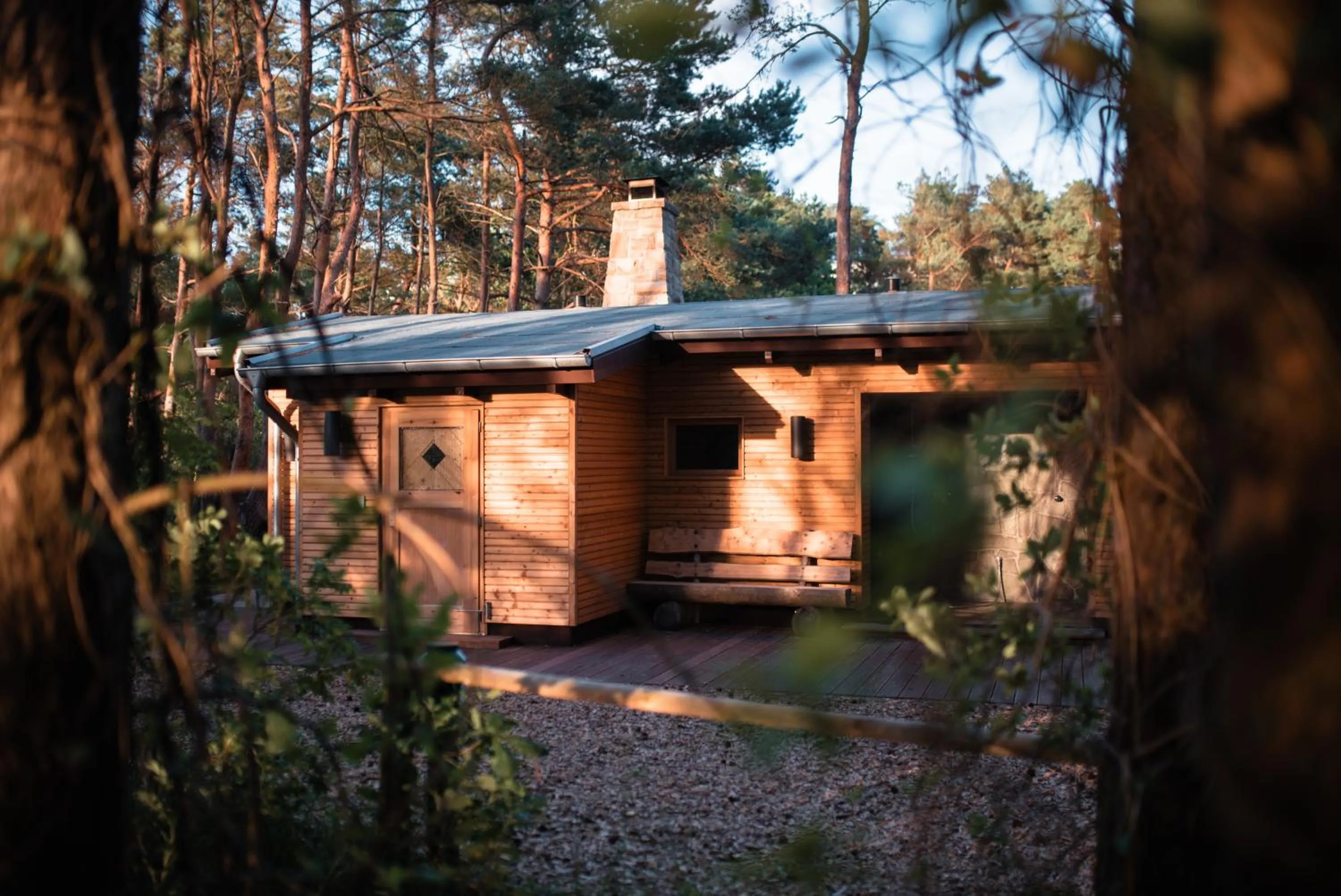 Sauna in Ferienwohnungen Fischland