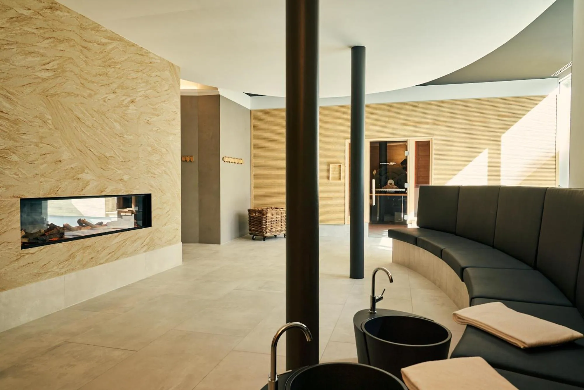 Sauna in Ferienwohnungen Fischland