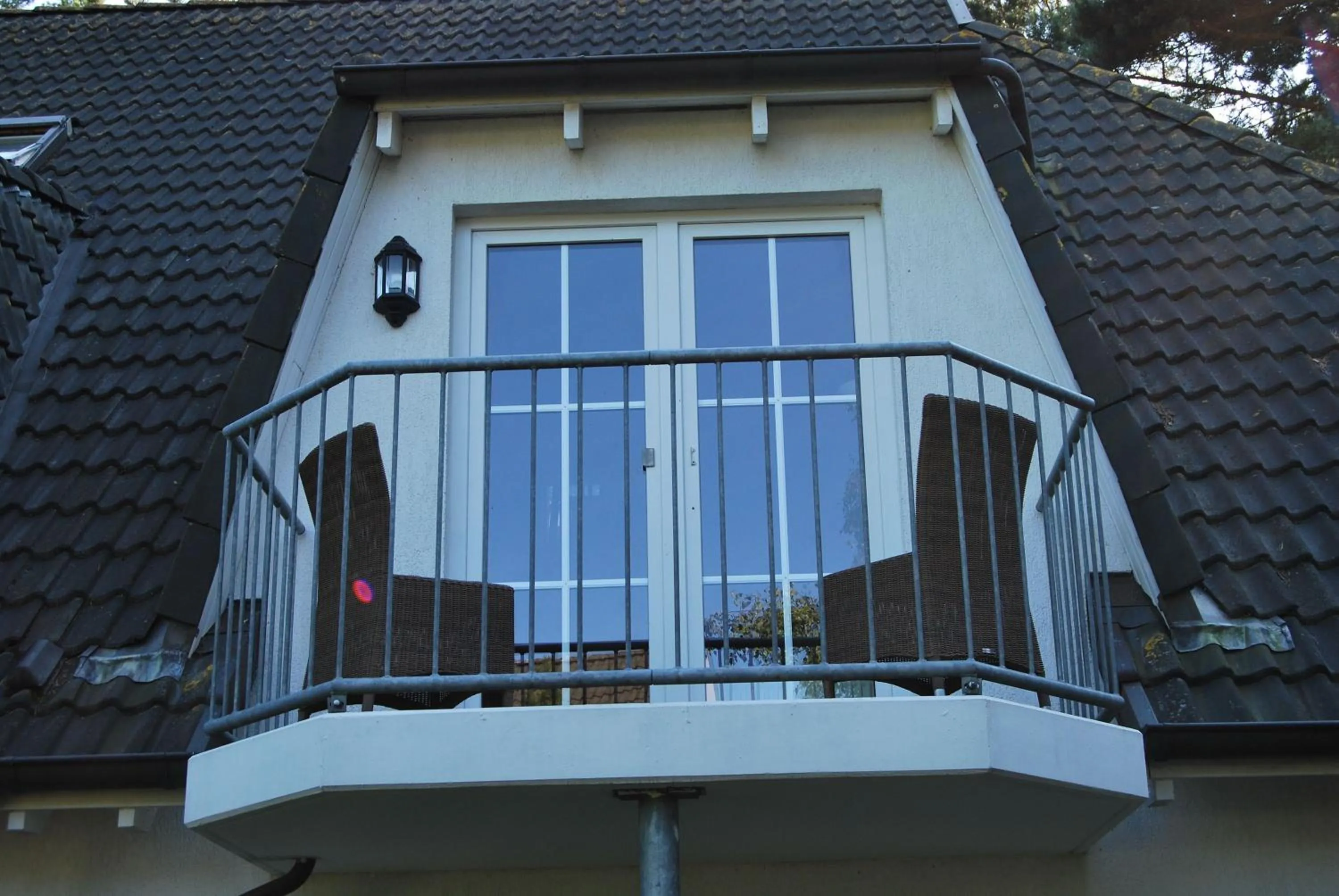 Balcony/Terrace in Ferienwohnungen Fischland