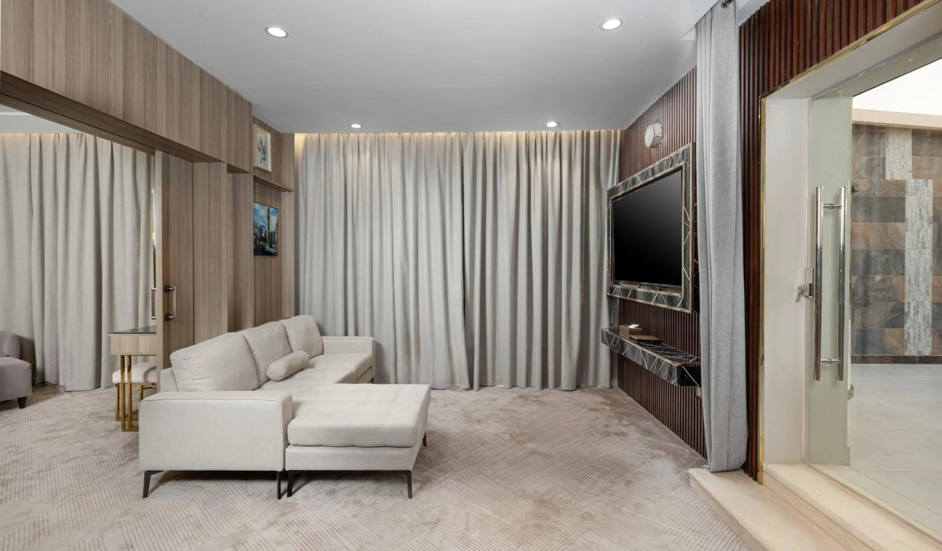 Living room in Faraj Almadina Hotel