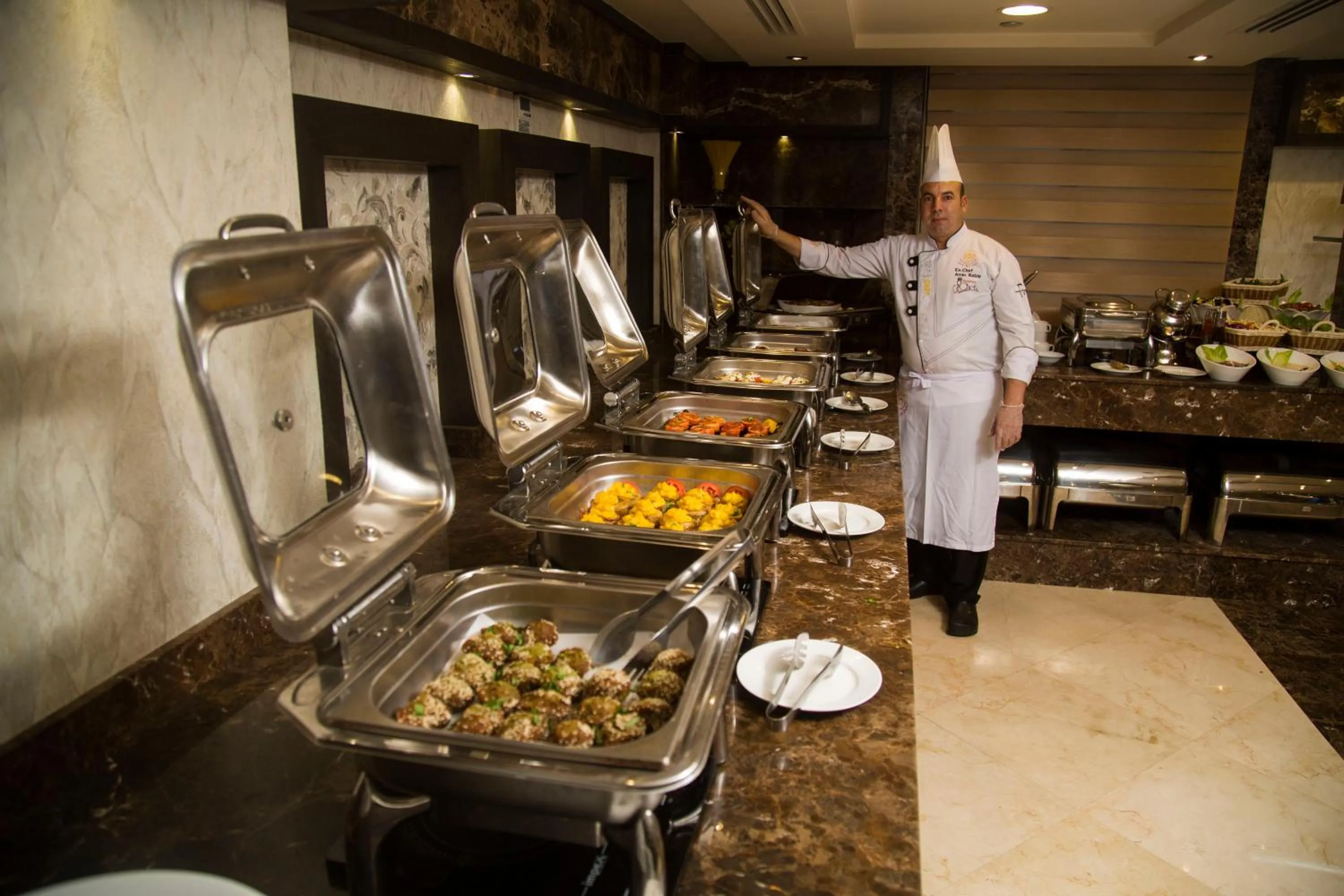 Breakfast in Faraj Almadina Hotel