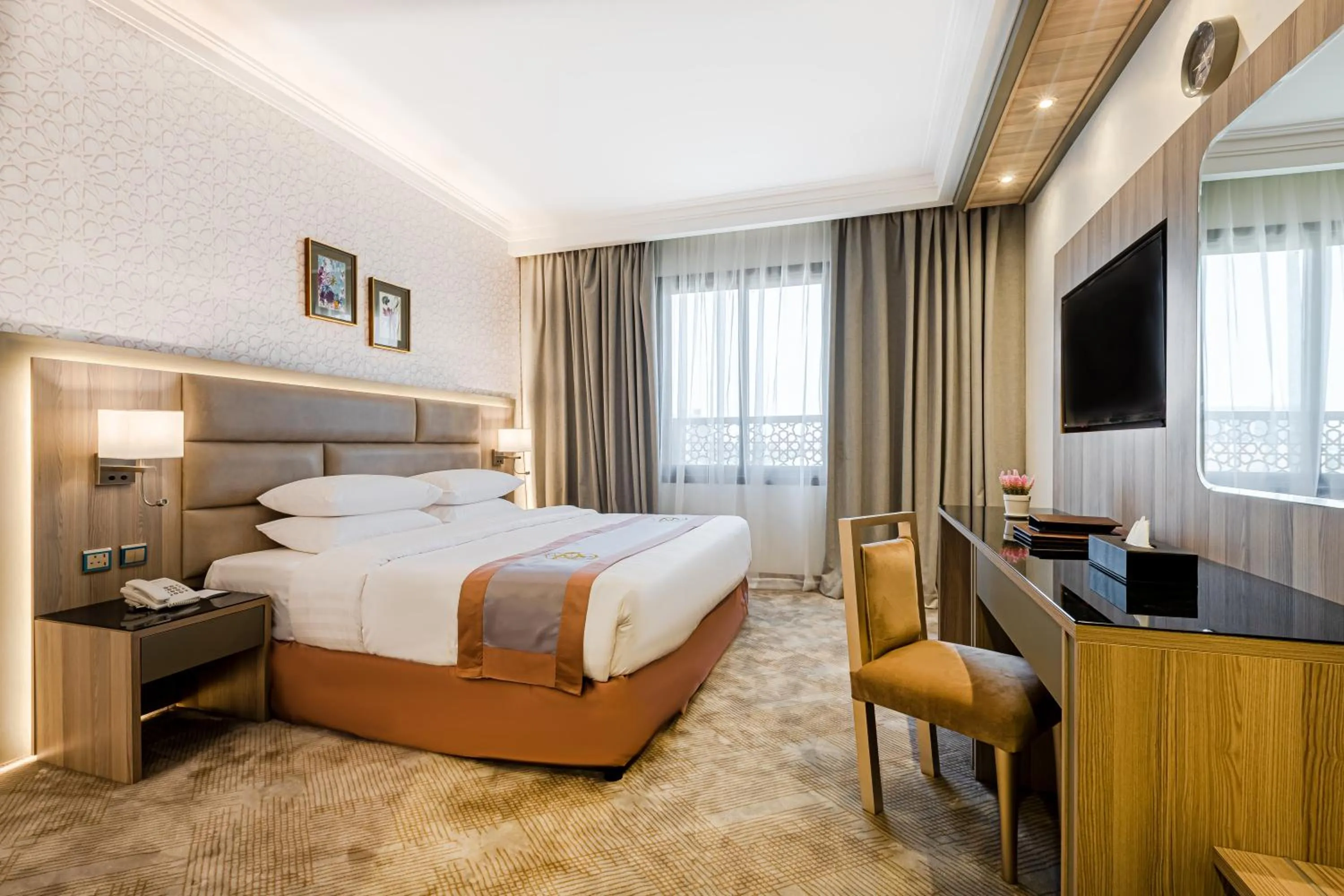 Photo of the whole room, Bed in Faraj Almadina Hotel