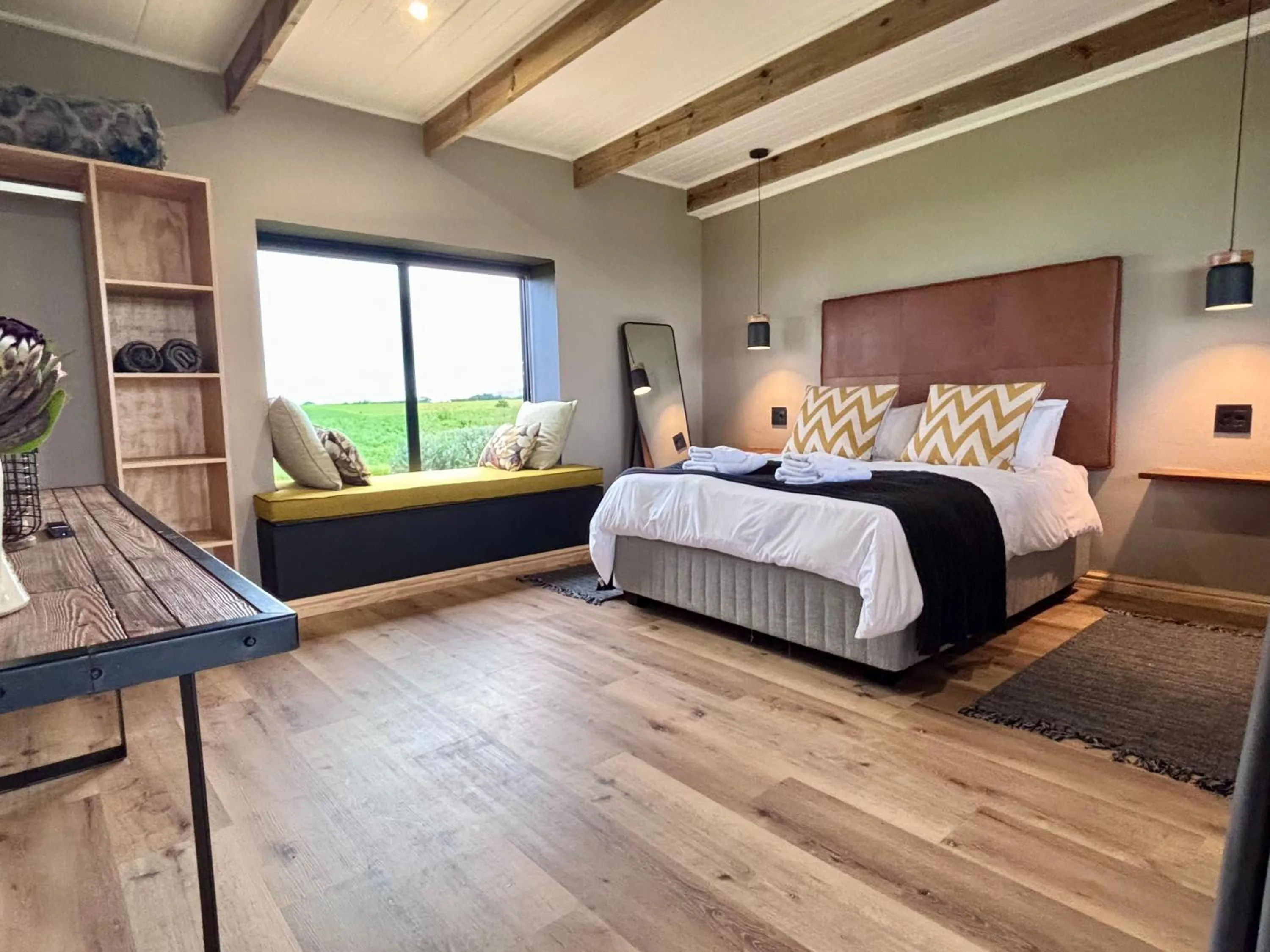 Bed in Libertas Guest Farm