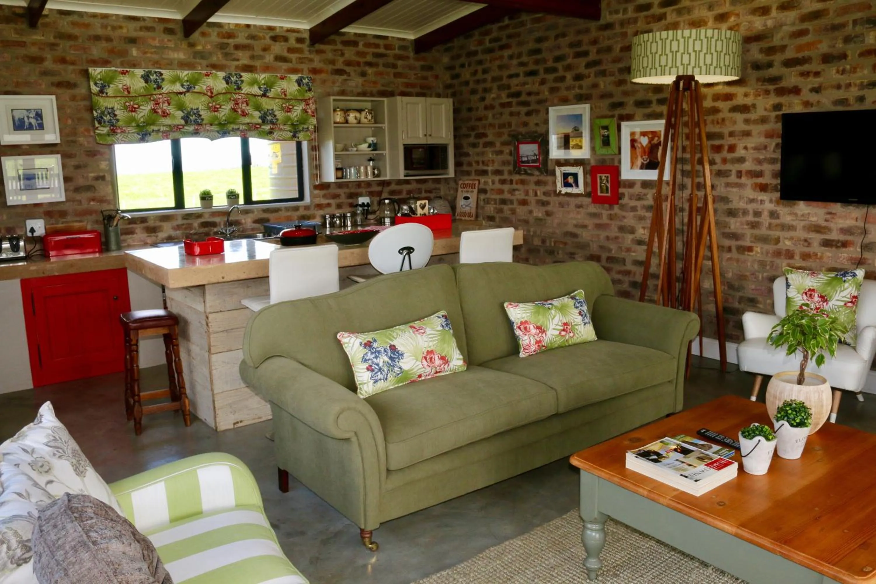 Kitchen or kitchenette in Libertas Guest Farm