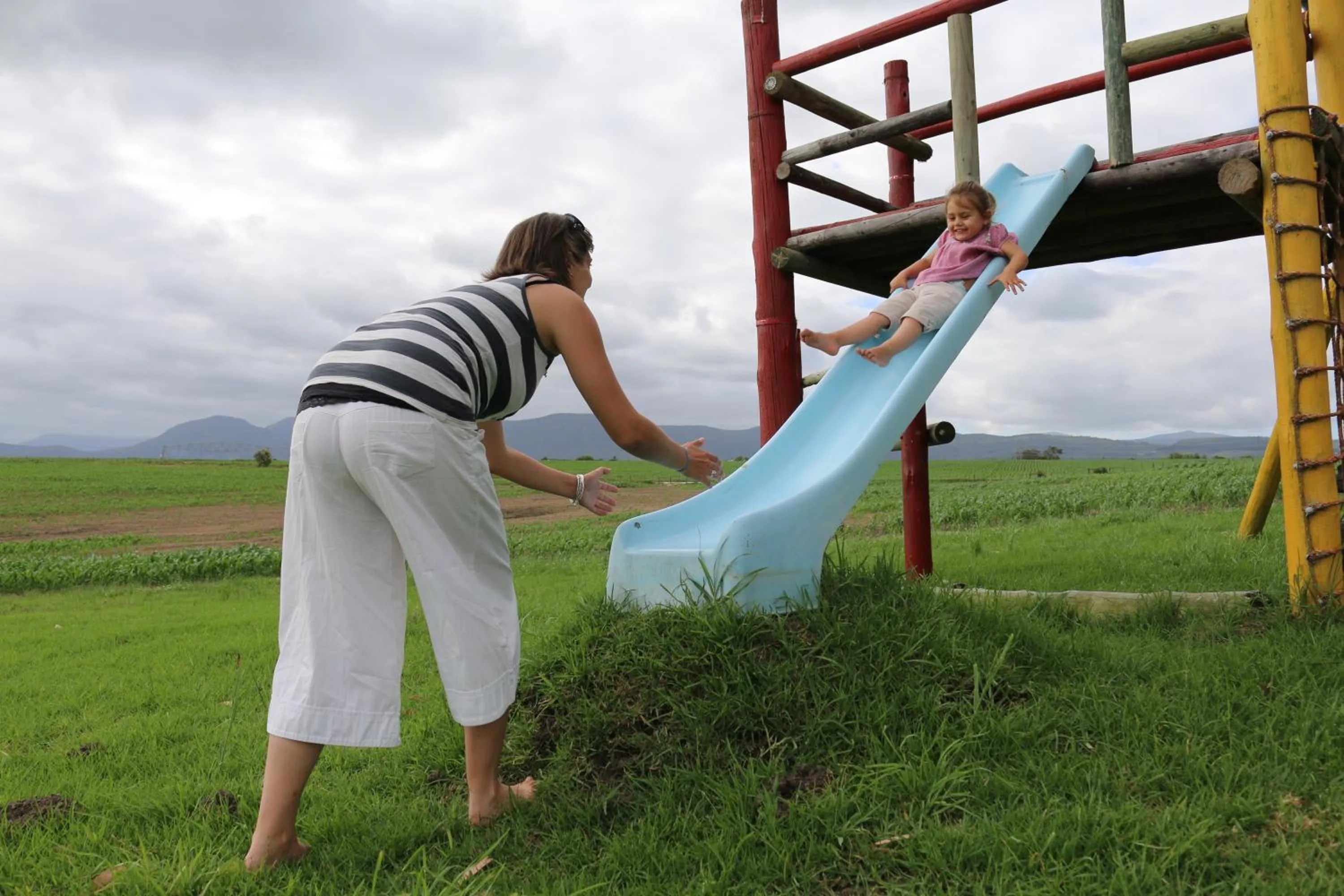 Children play ground in Libertas Guest Farm