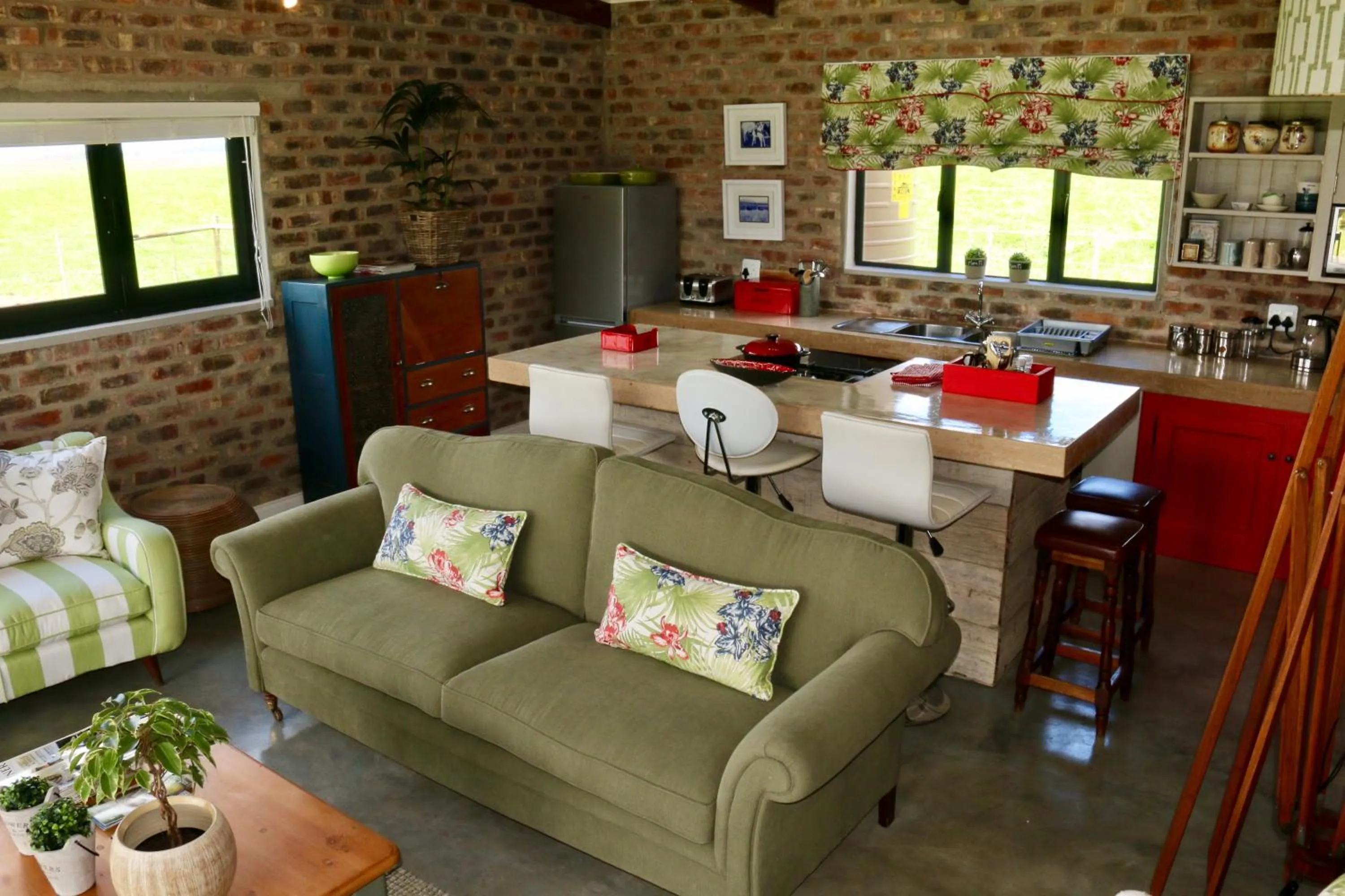 Kitchen or kitchenette in Libertas Guest Farm