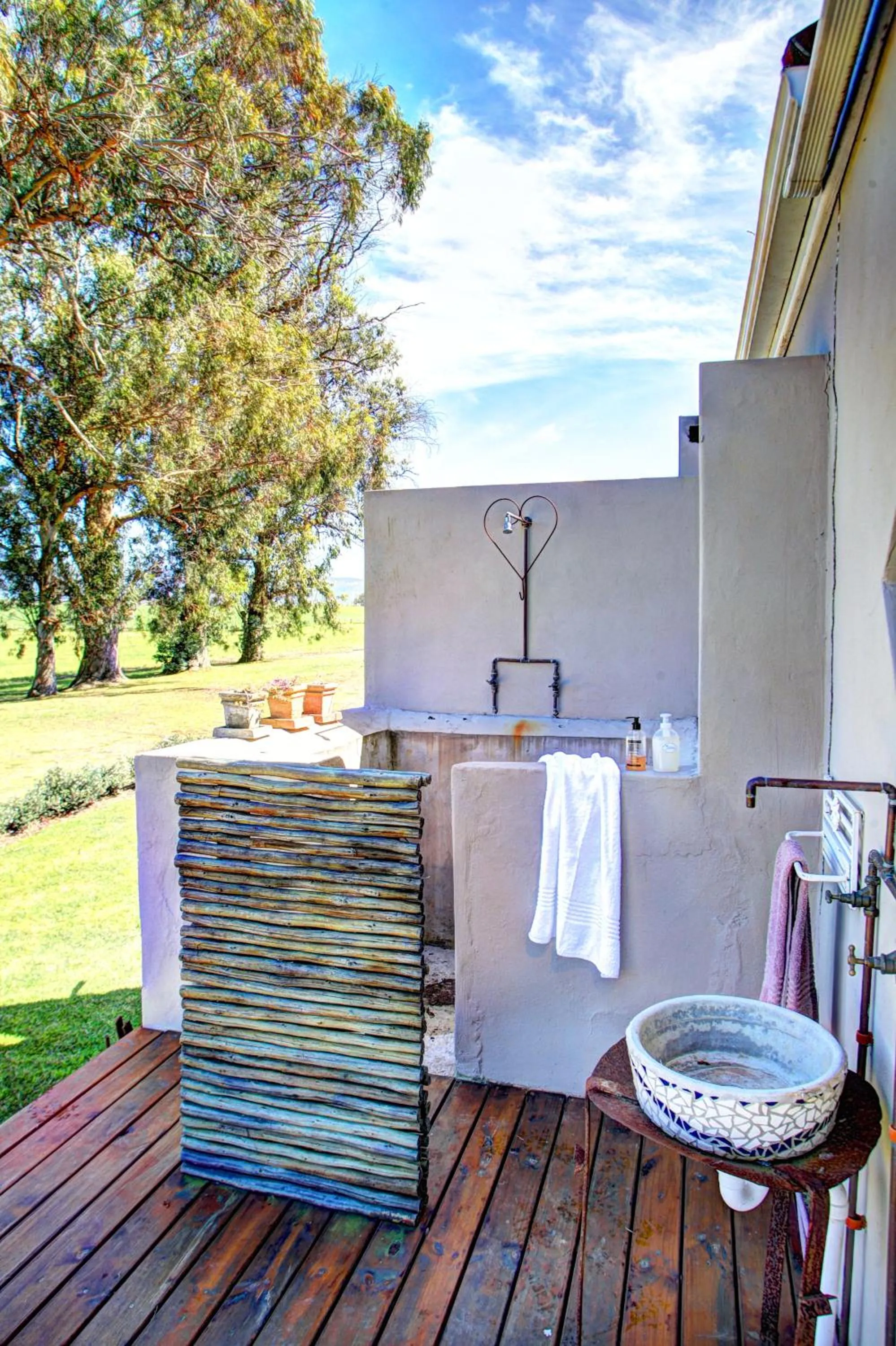 Decorative detail in Libertas Guest Farm