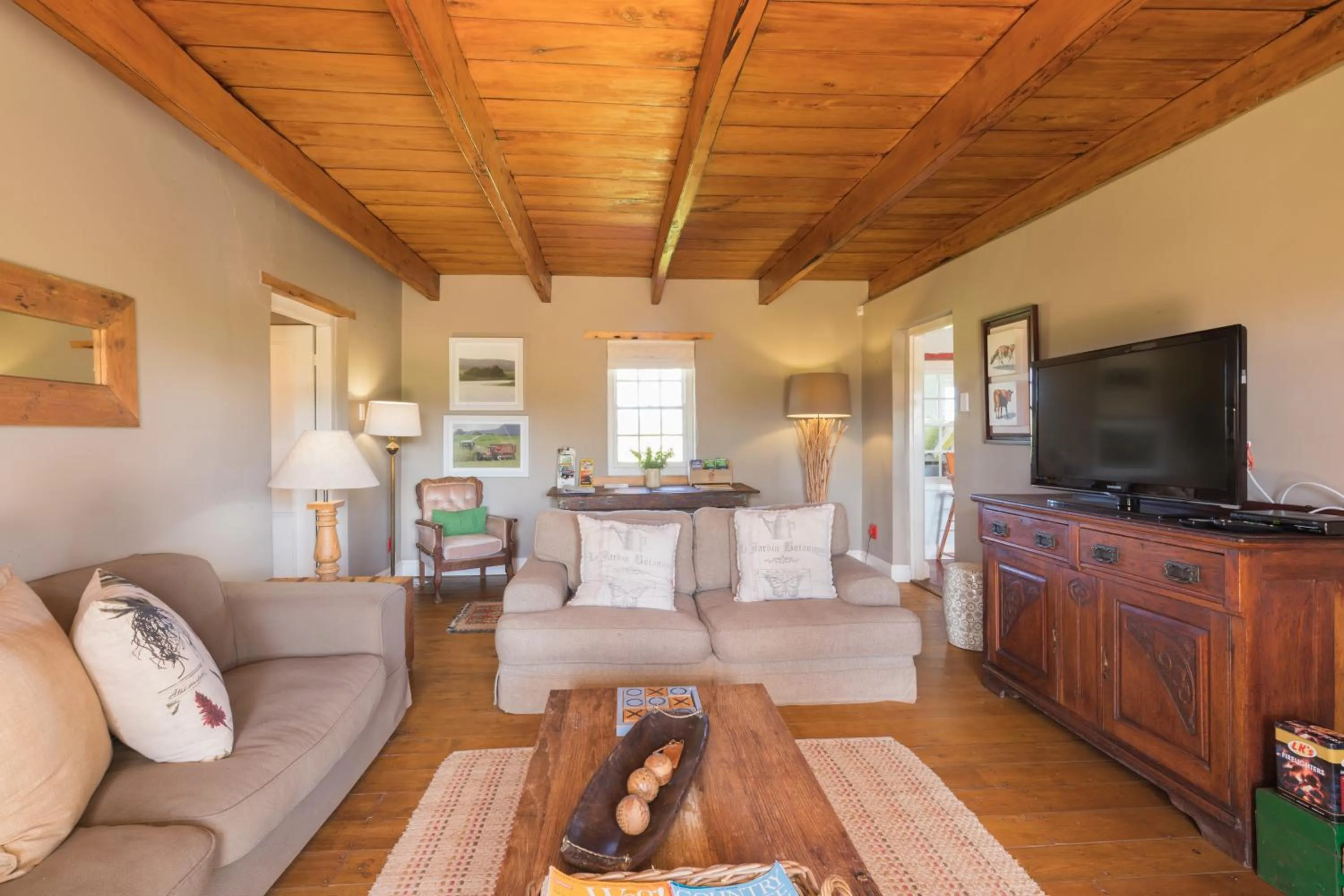 Living room in Libertas Guest Farm