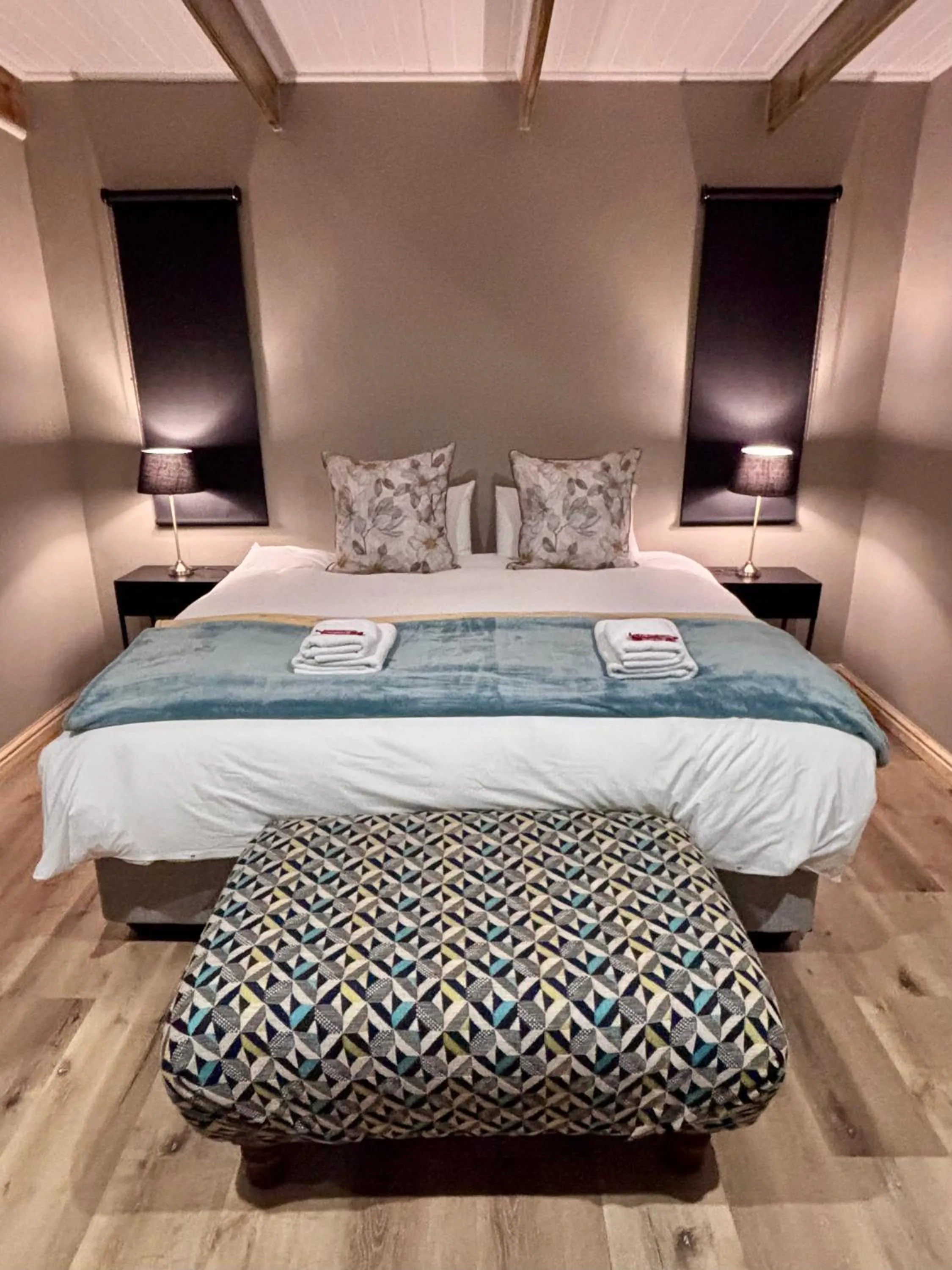 Bed in Libertas Guest Farm