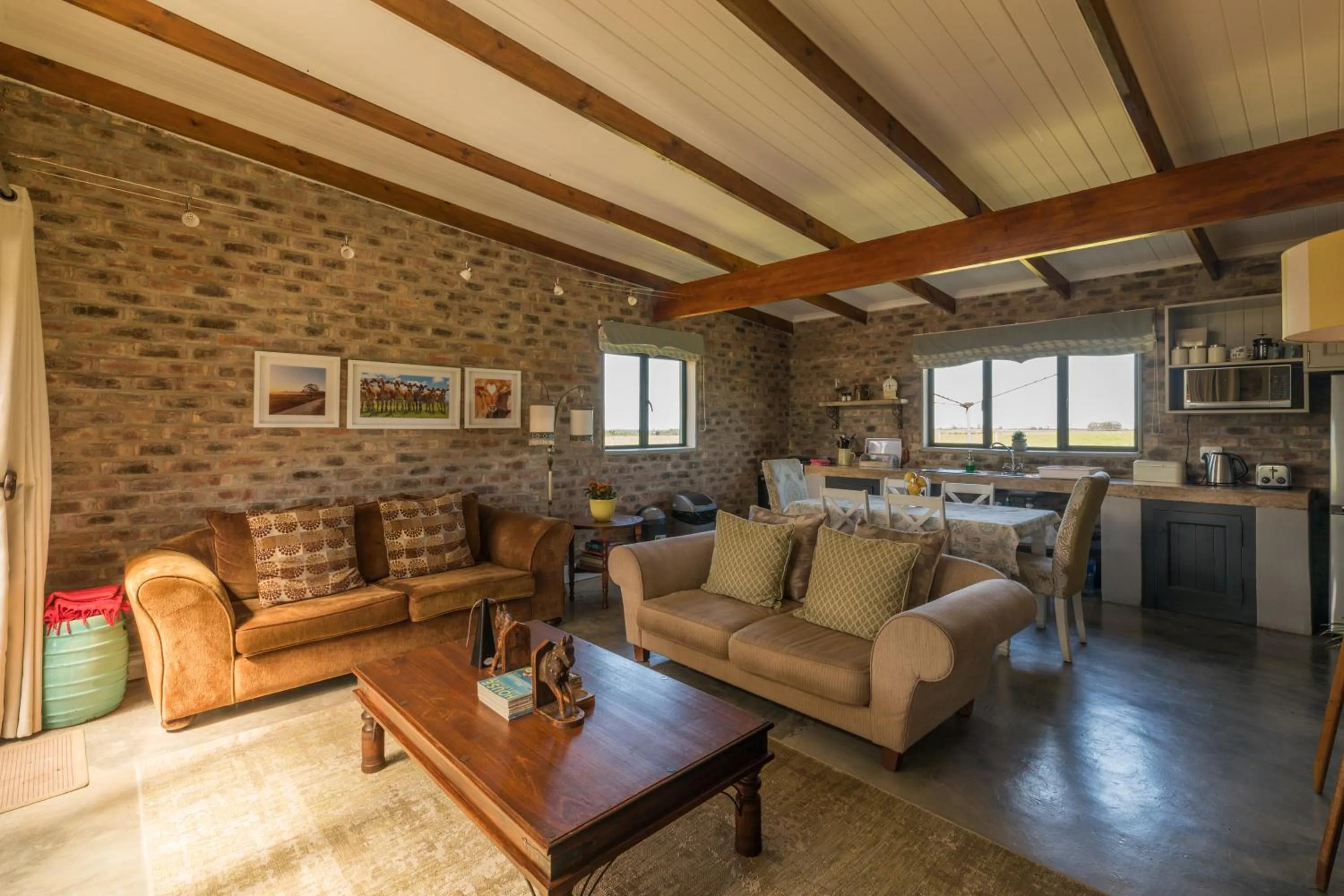 Living room in Libertas Guest Farm