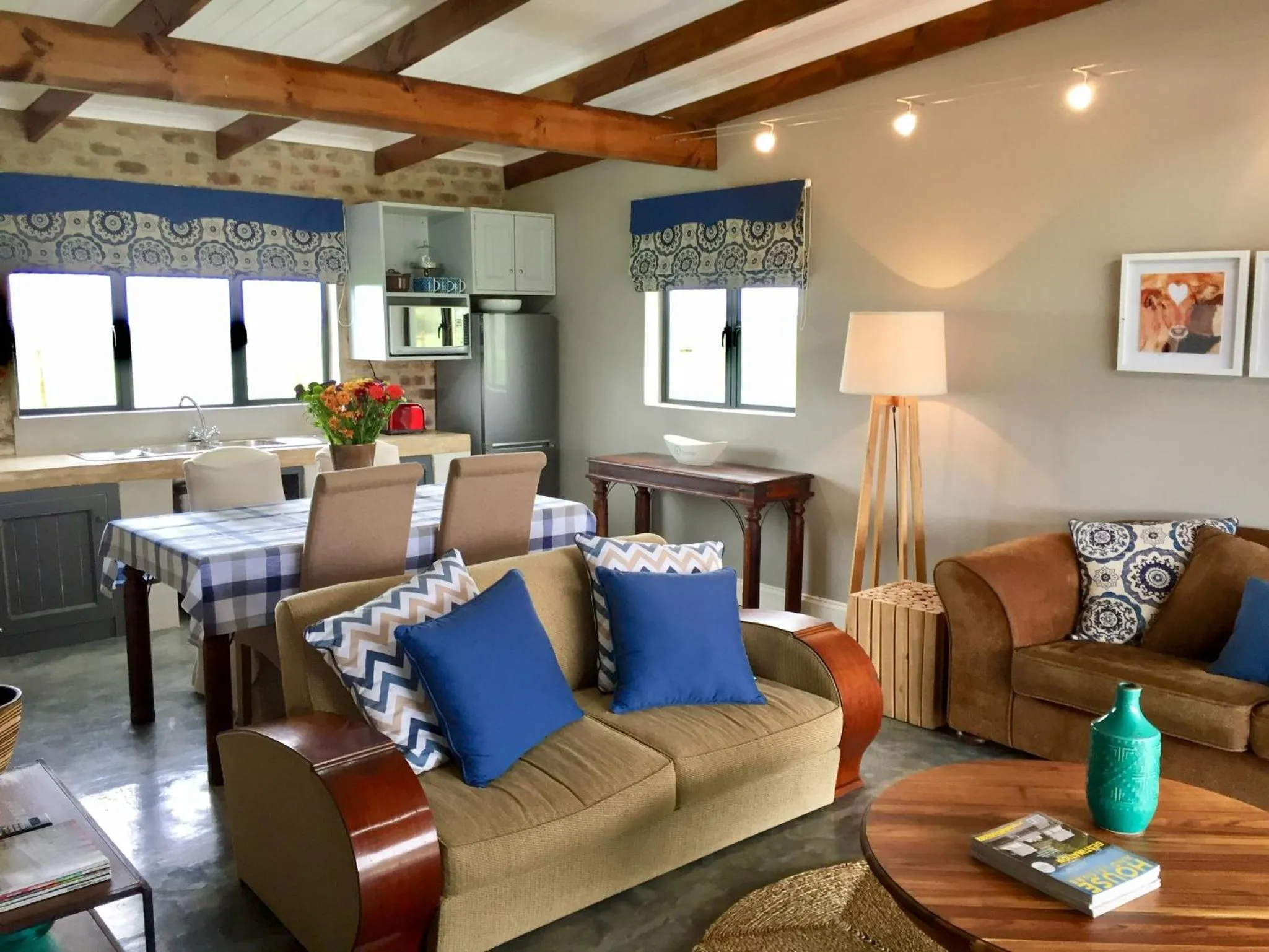 Kitchen or kitchenette in Libertas Guest Farm