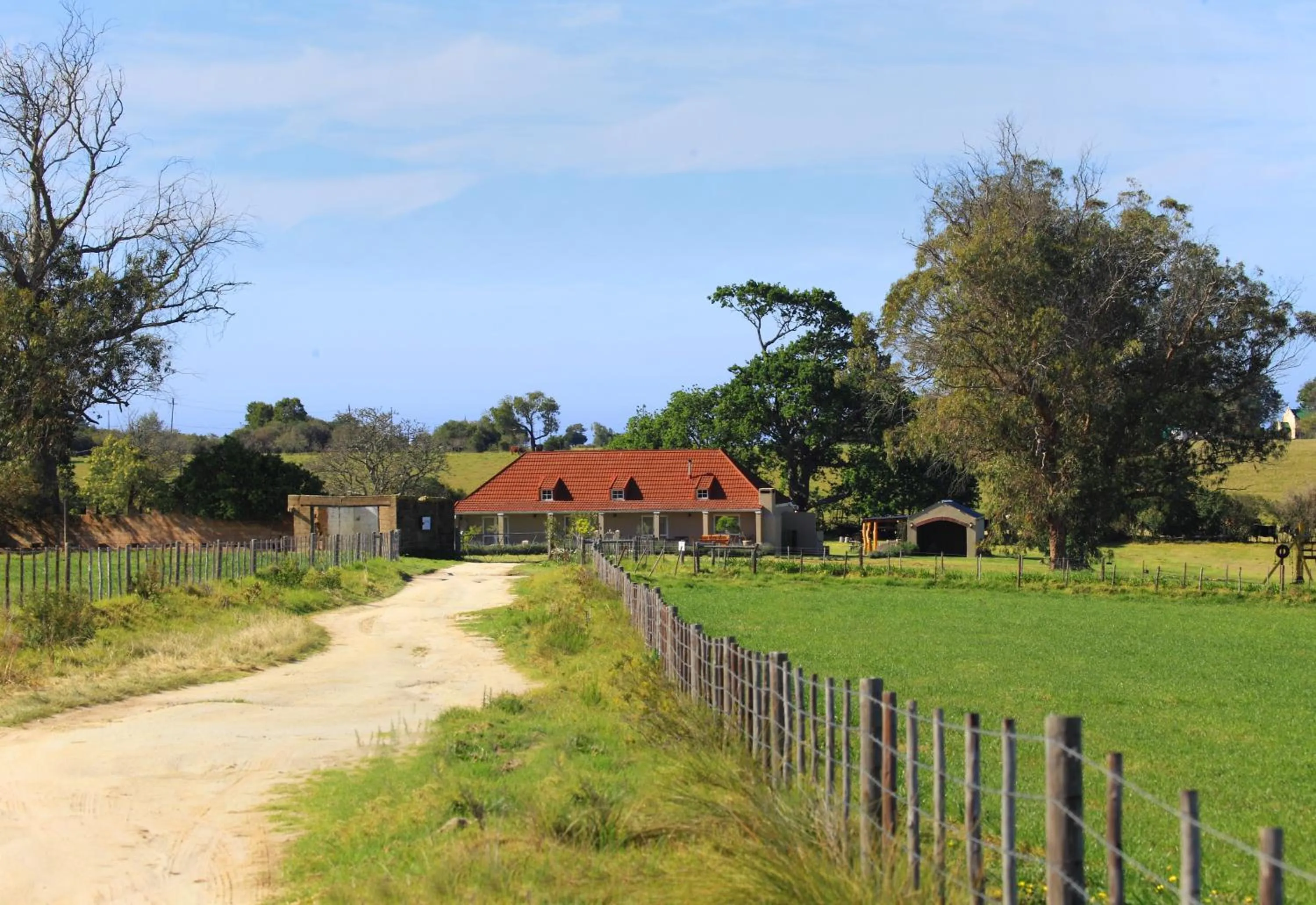 Facade/entrance in Libertas Guest Farm