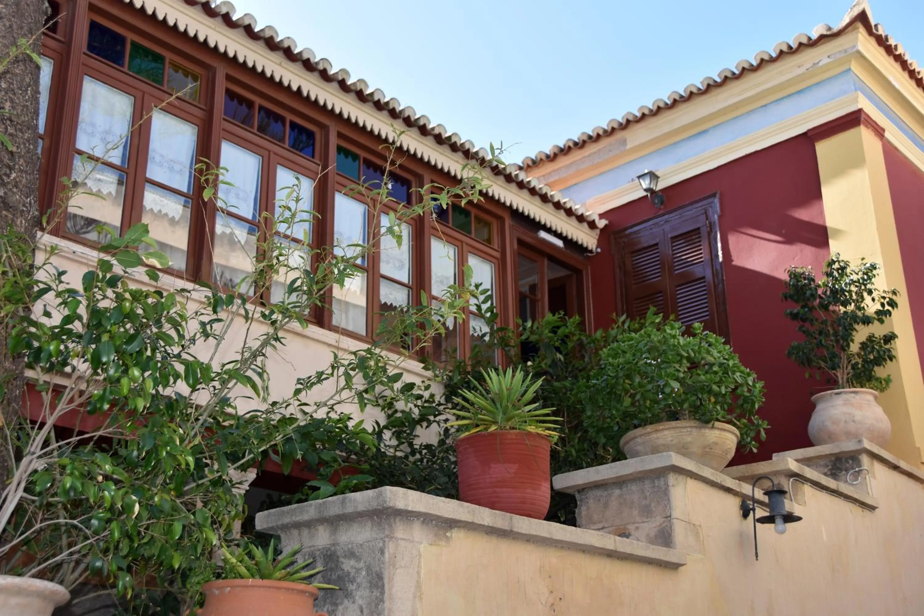 Facade/entrance in Aeginitikon Arhontikon Stylish Boutique Hotel