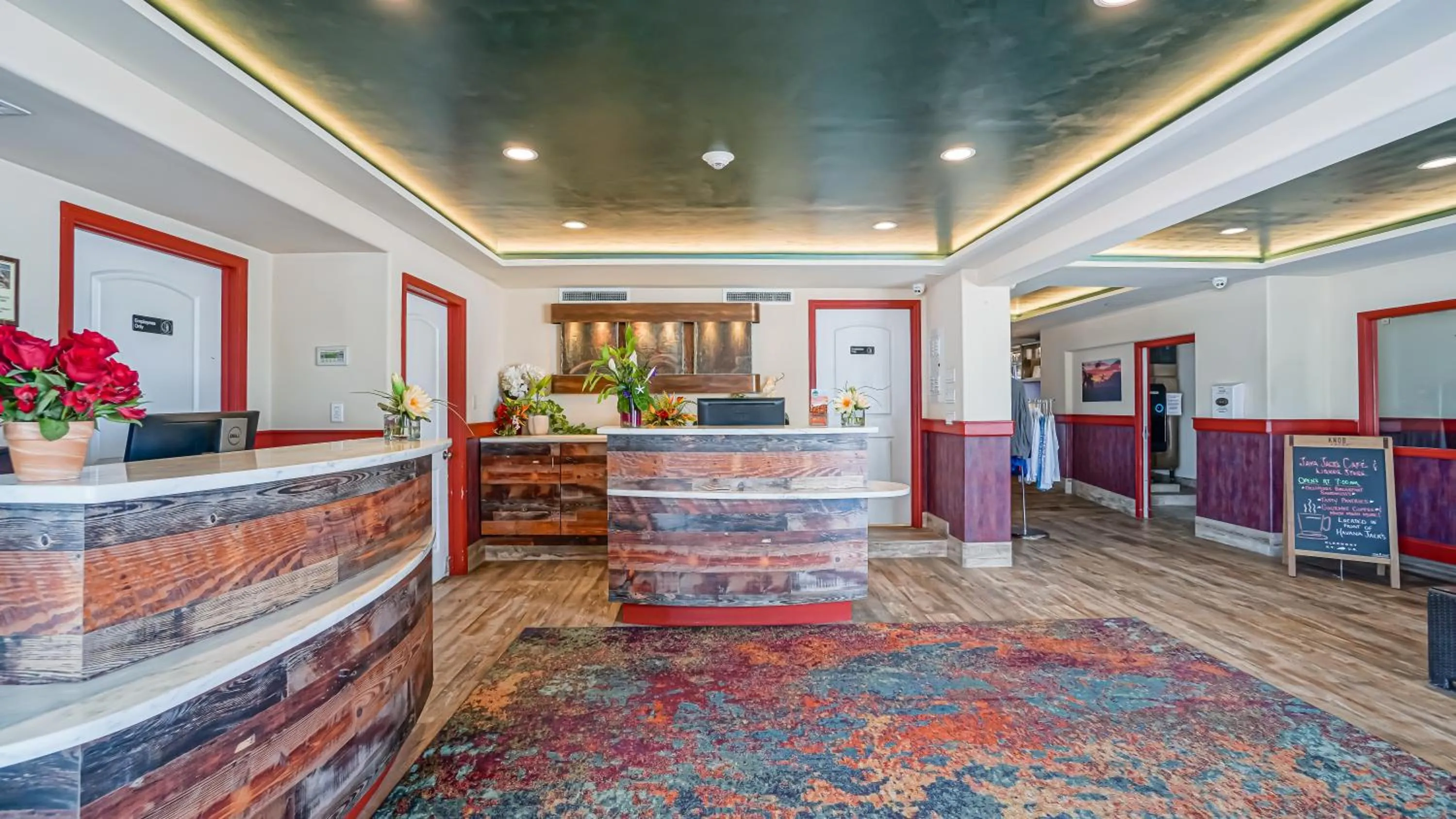 Lobby or reception in Glunz Ocean Beach Hotel and Resort