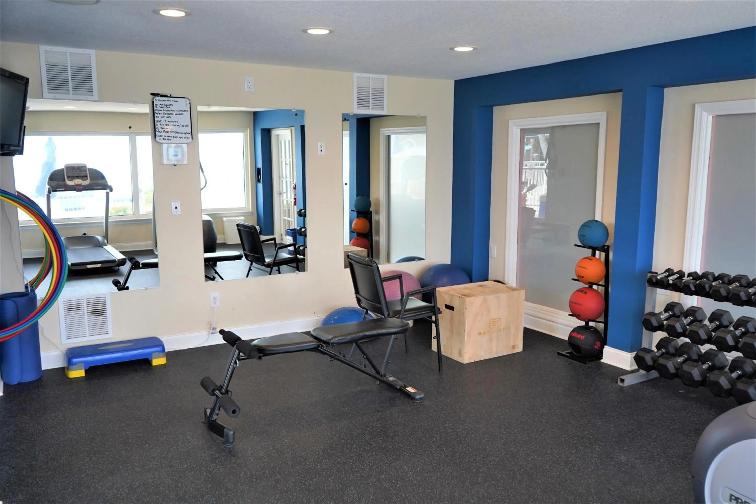 Fitness centre/facilities in Glunz Ocean Beach Hotel and Resort