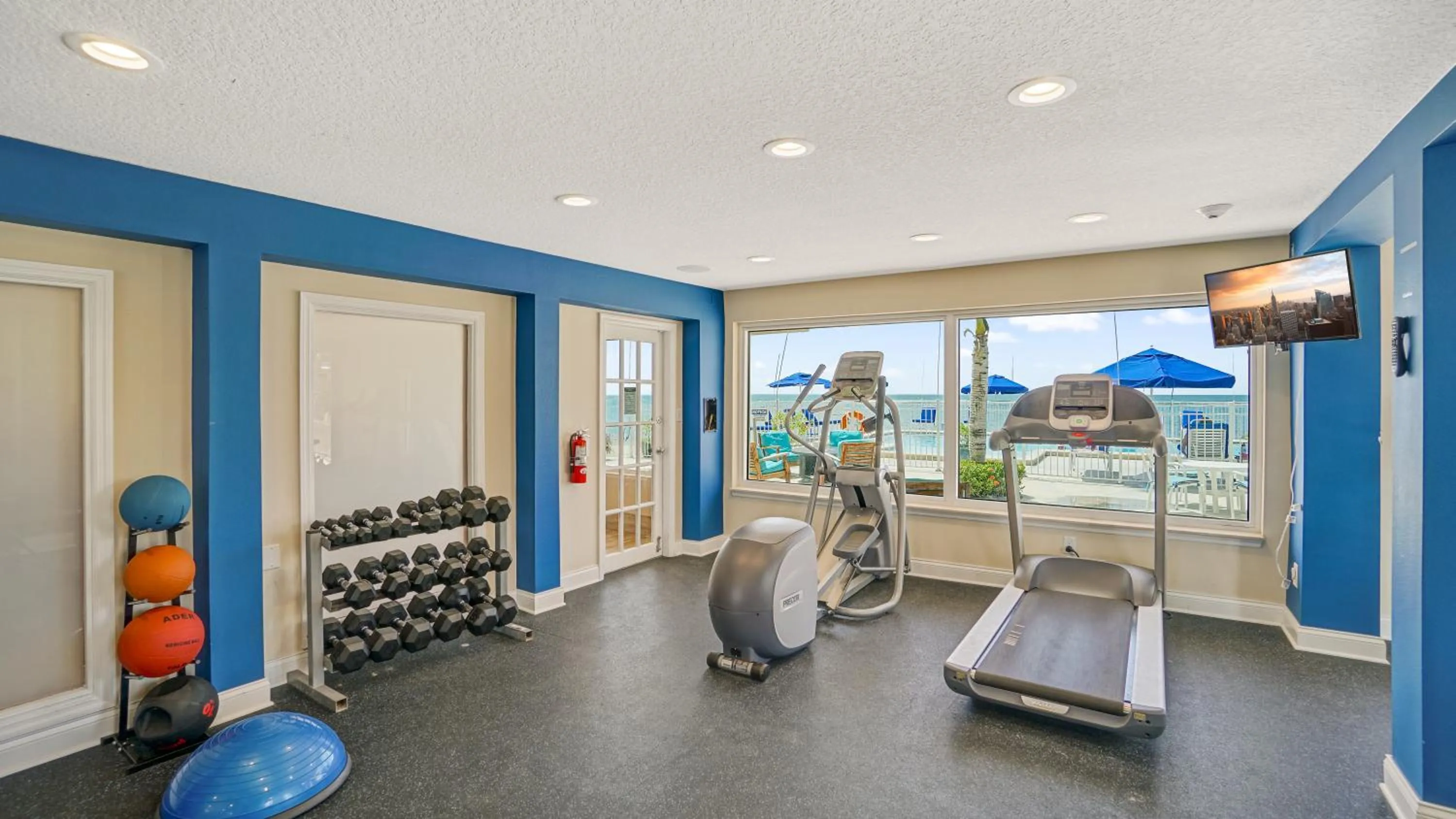 Fitness centre/facilities in Glunz Ocean Beach Hotel and Resort