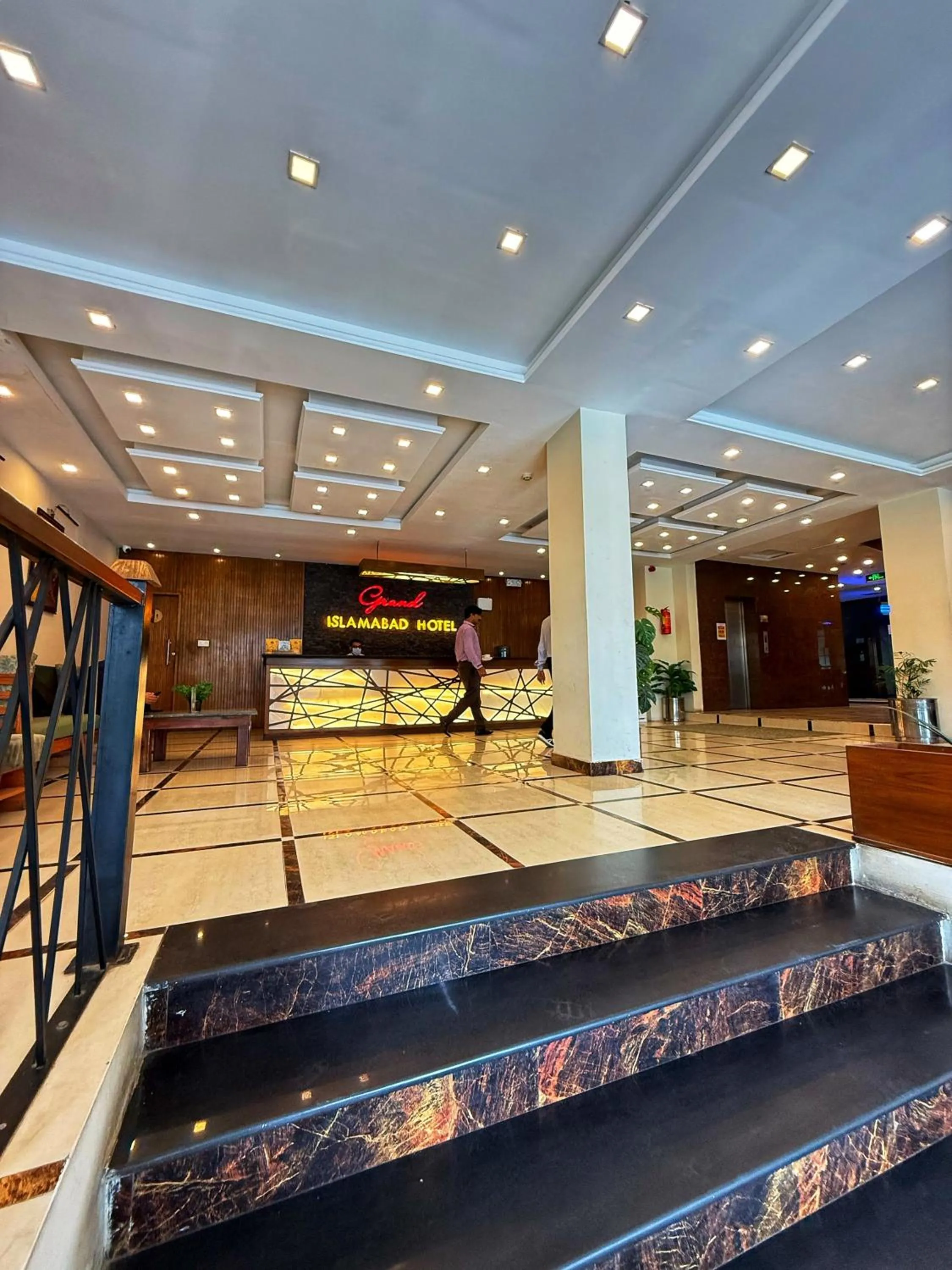 Lobby or reception in Grand Islamabad Hotel