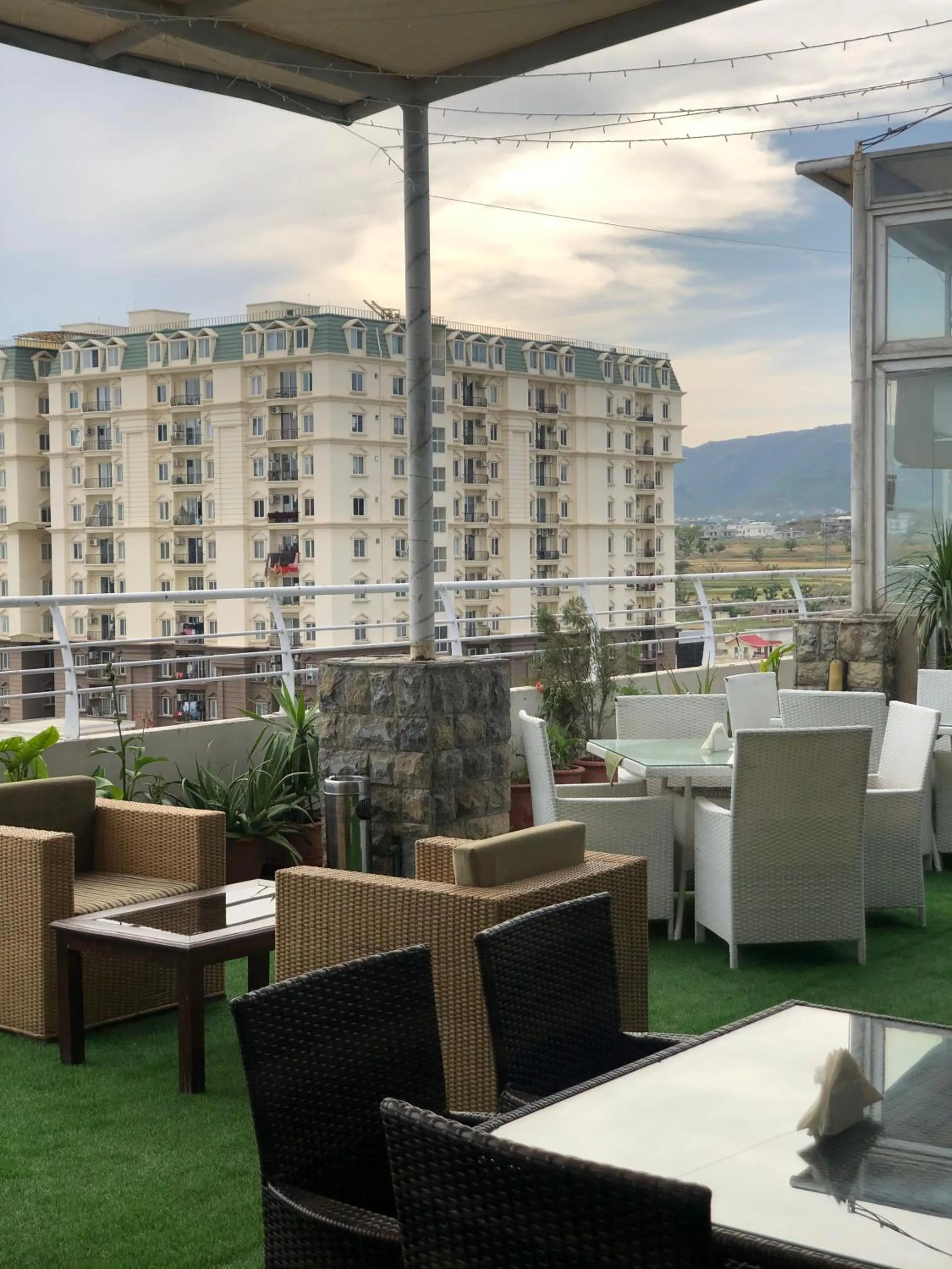 Garden in Grand Islamabad Hotel