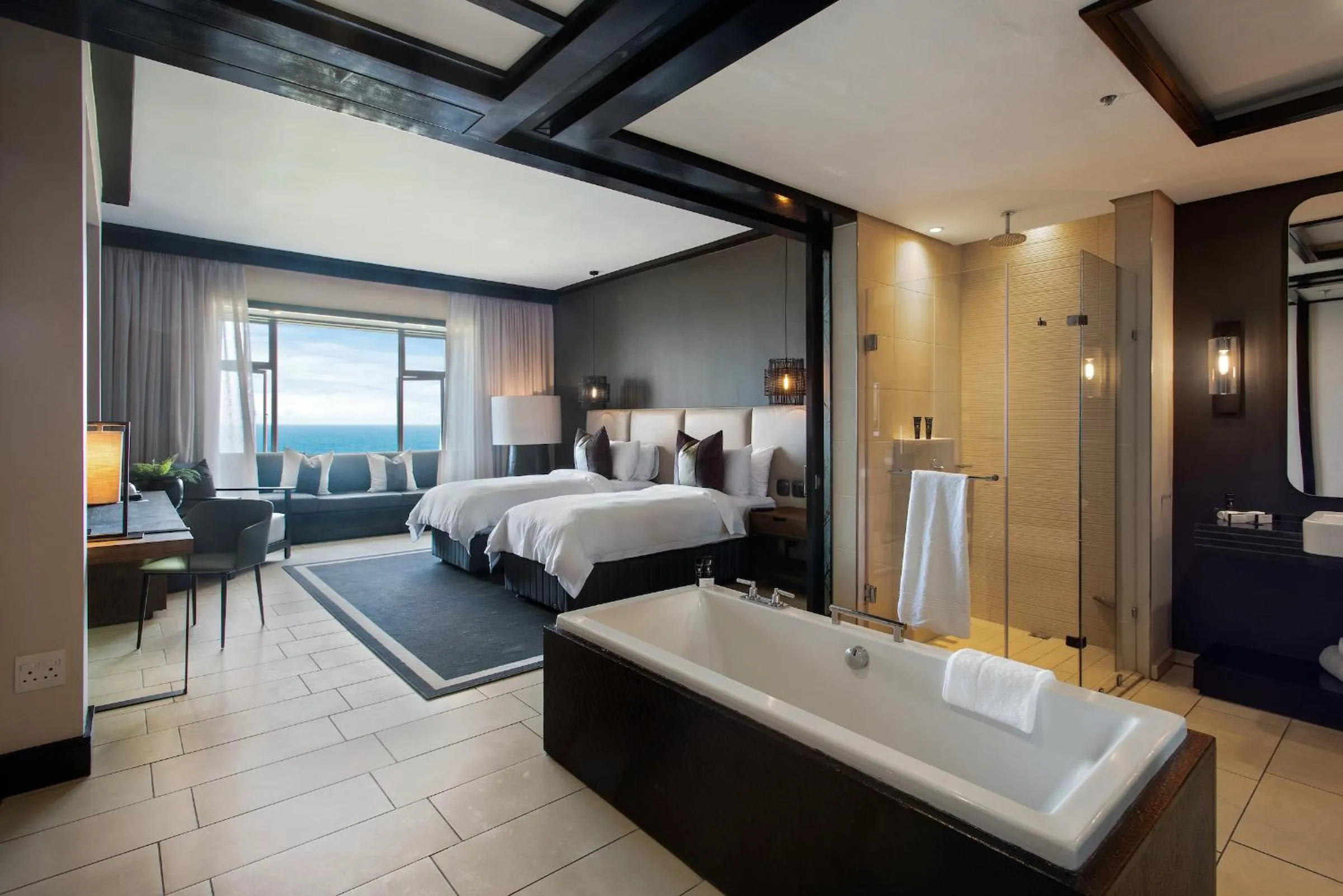 Bathroom, Bed in The Capital Zimbali