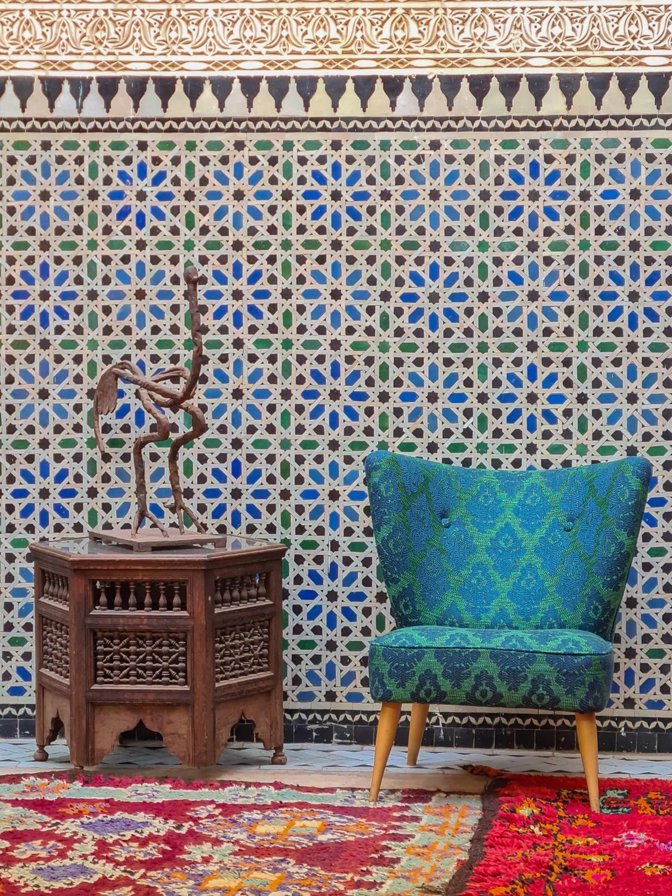 Decorative detail in DAR CHIBANIA