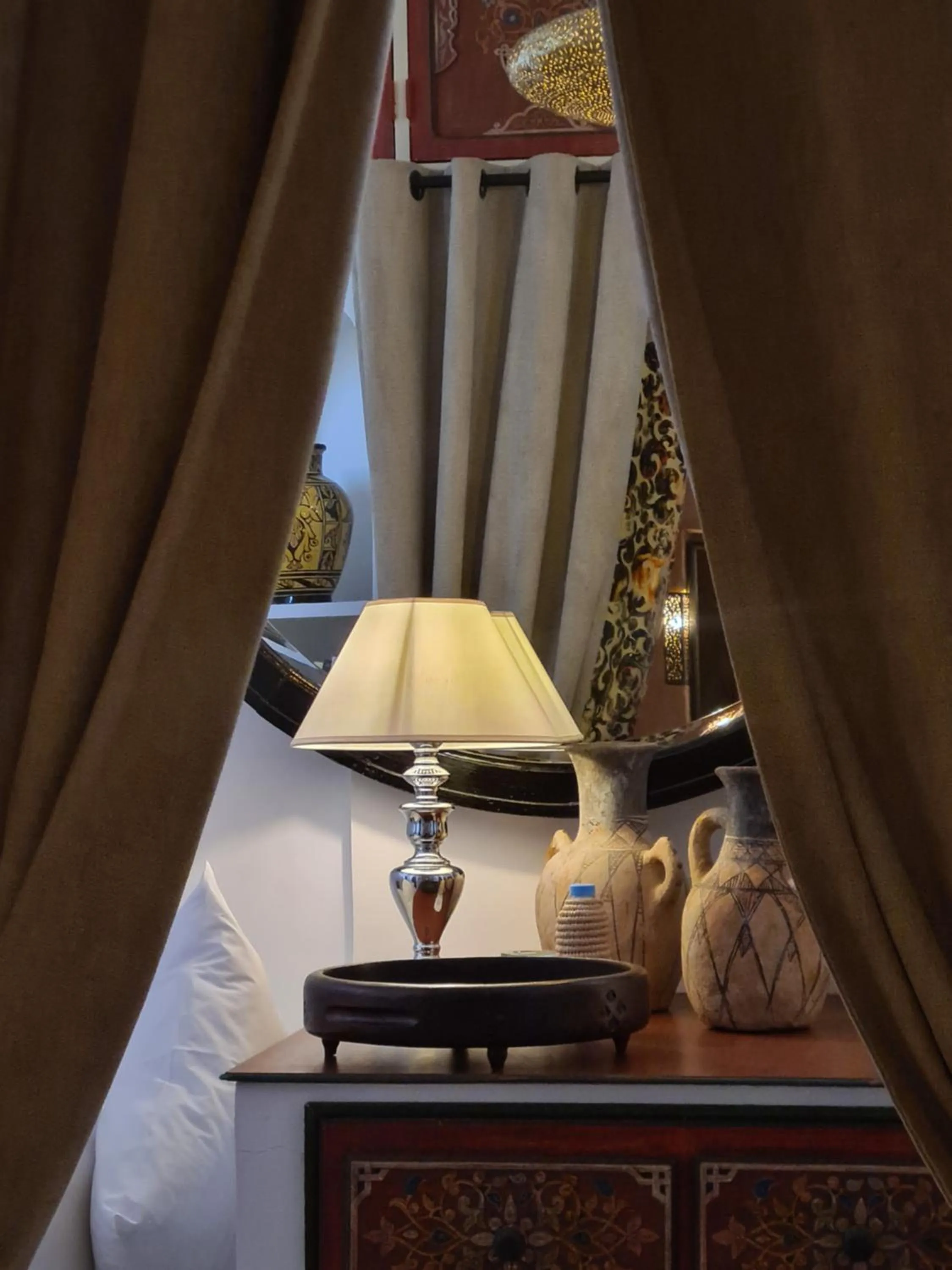 Decorative detail, Bed in DAR CHIBANIA