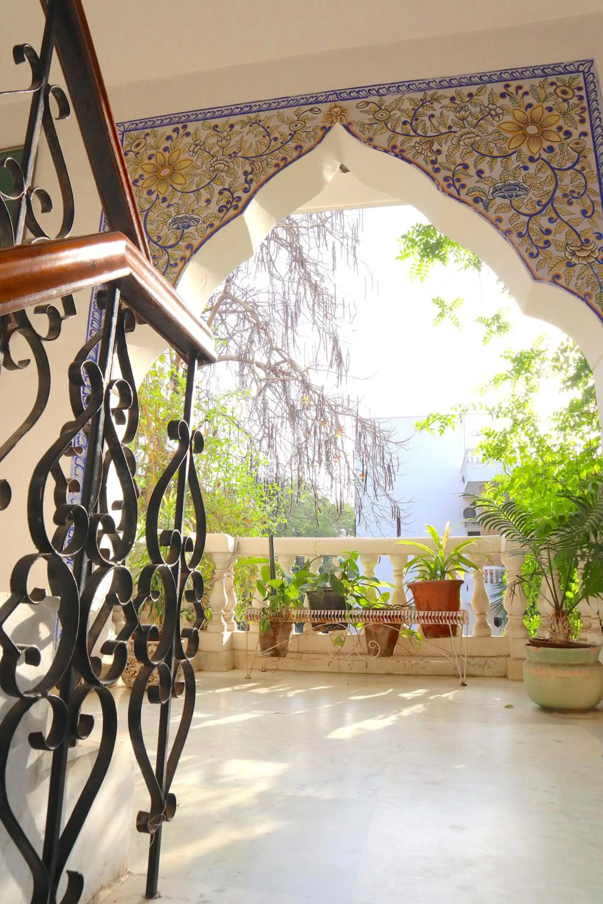 Patio in Shahar Palace