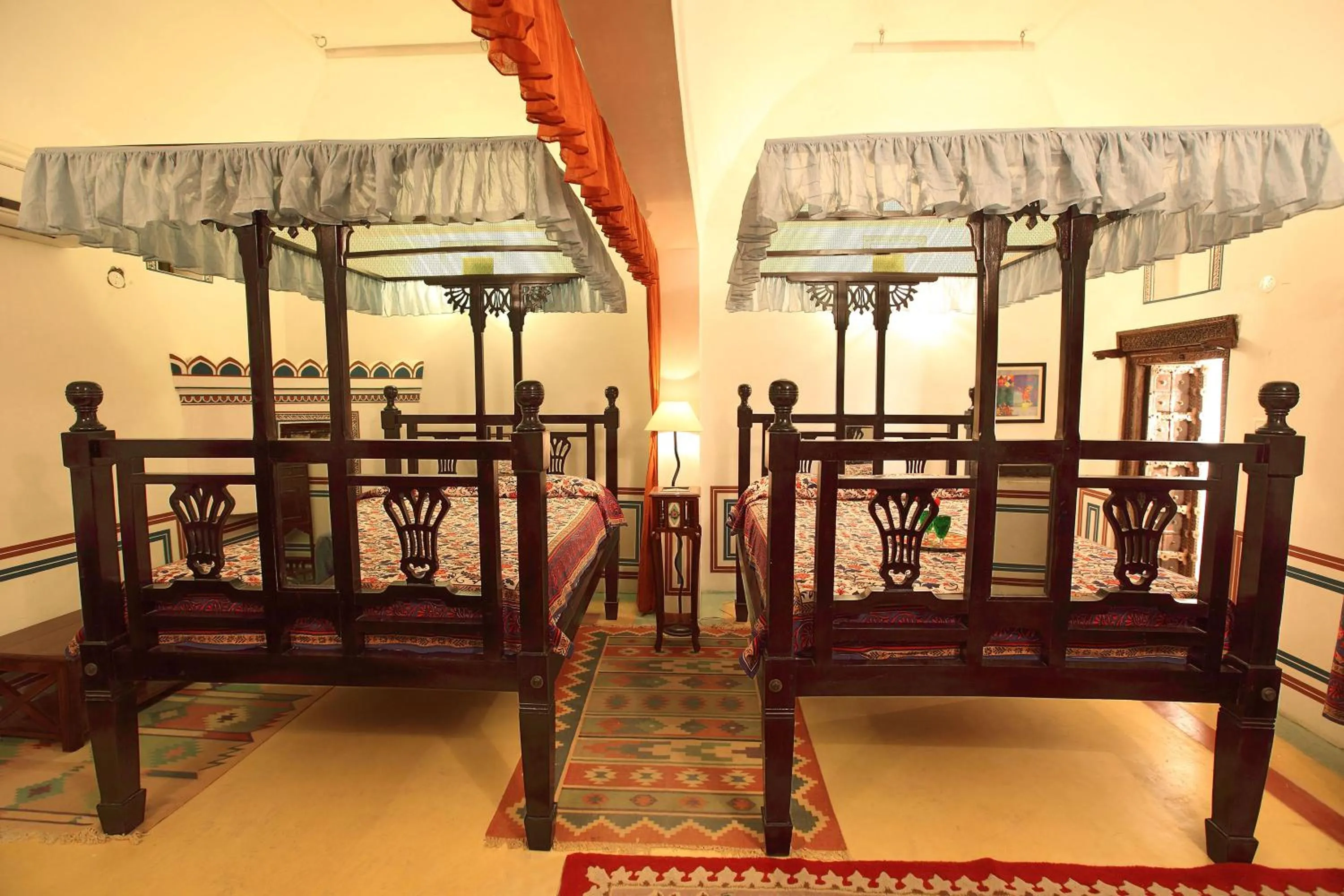 Photo of the whole room, Bed in Hotel Mandawa Haveli