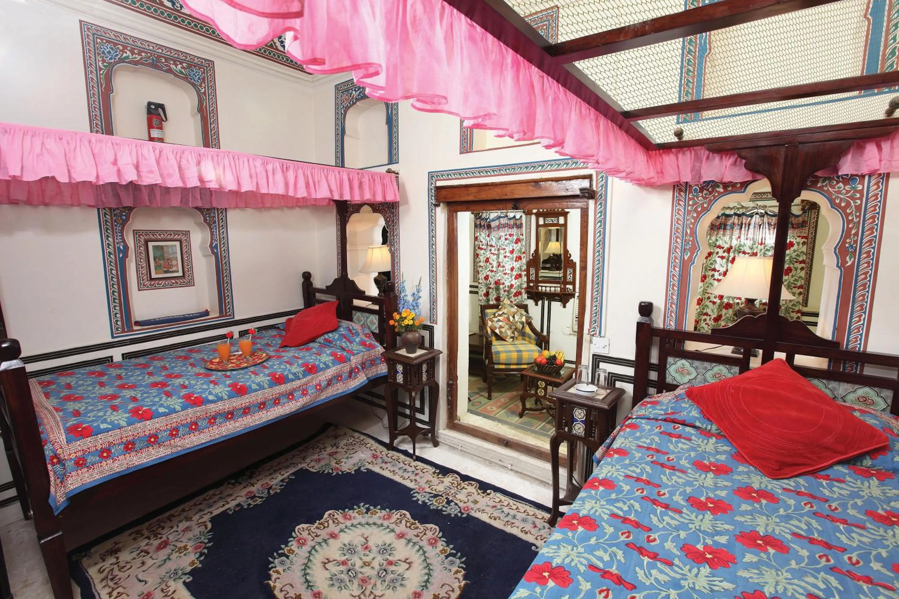 Bedroom, Bed in Hotel Mandawa Haveli