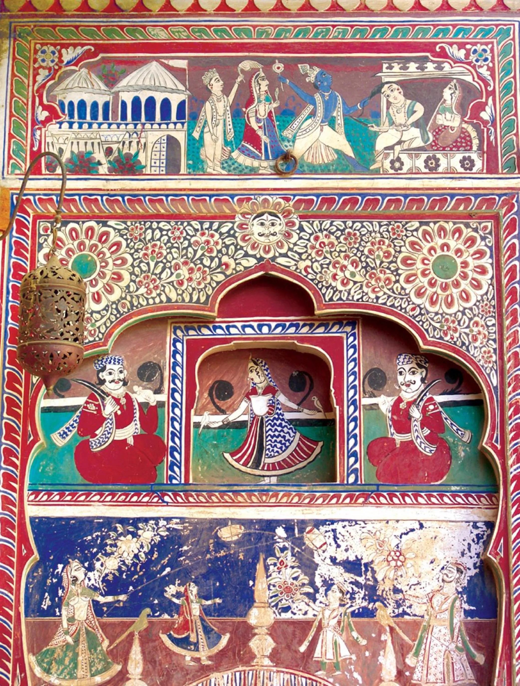 Decorative detail in Hotel Mandawa Haveli