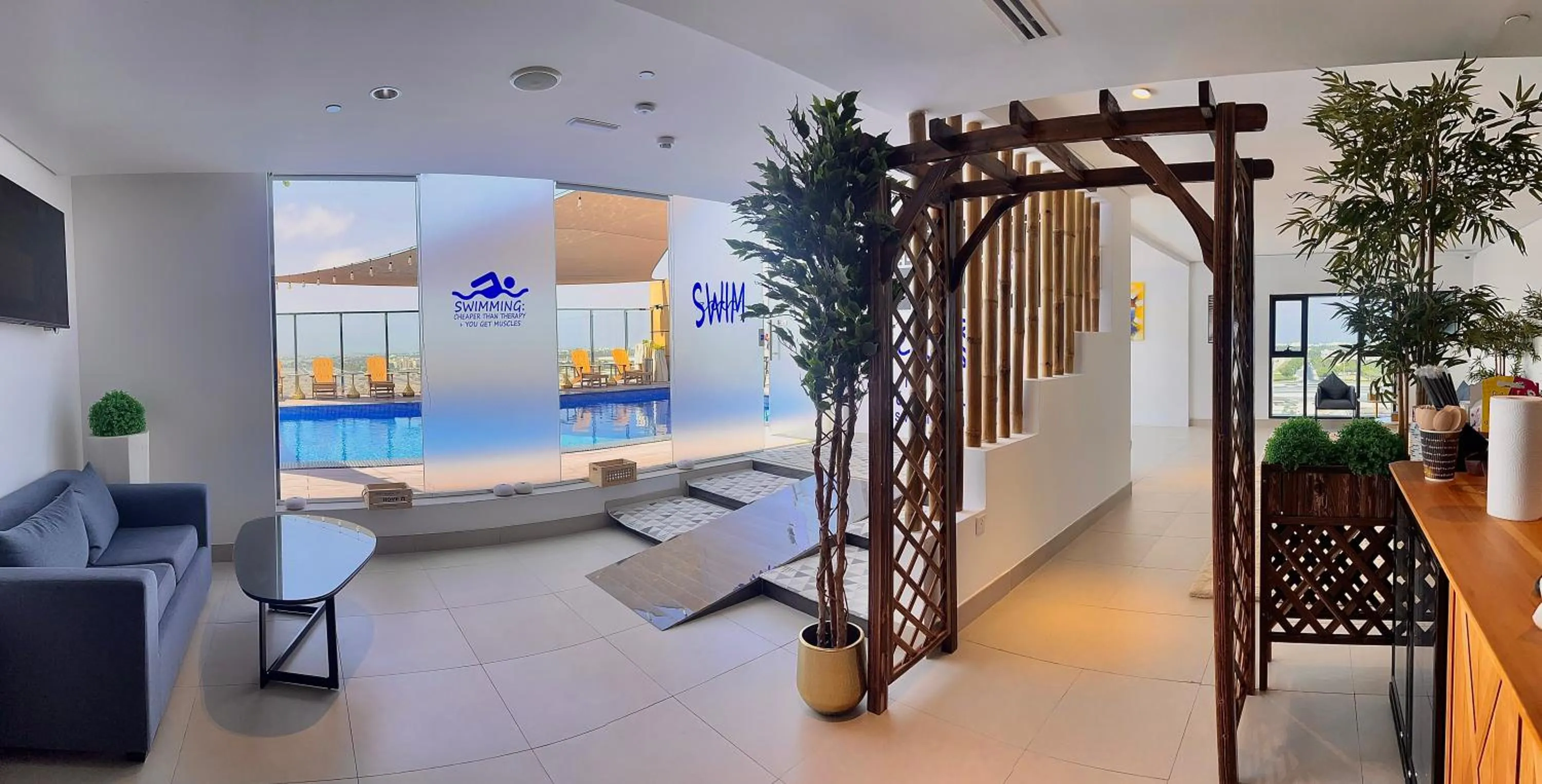 Seating area in Boulevard Hotel Oman