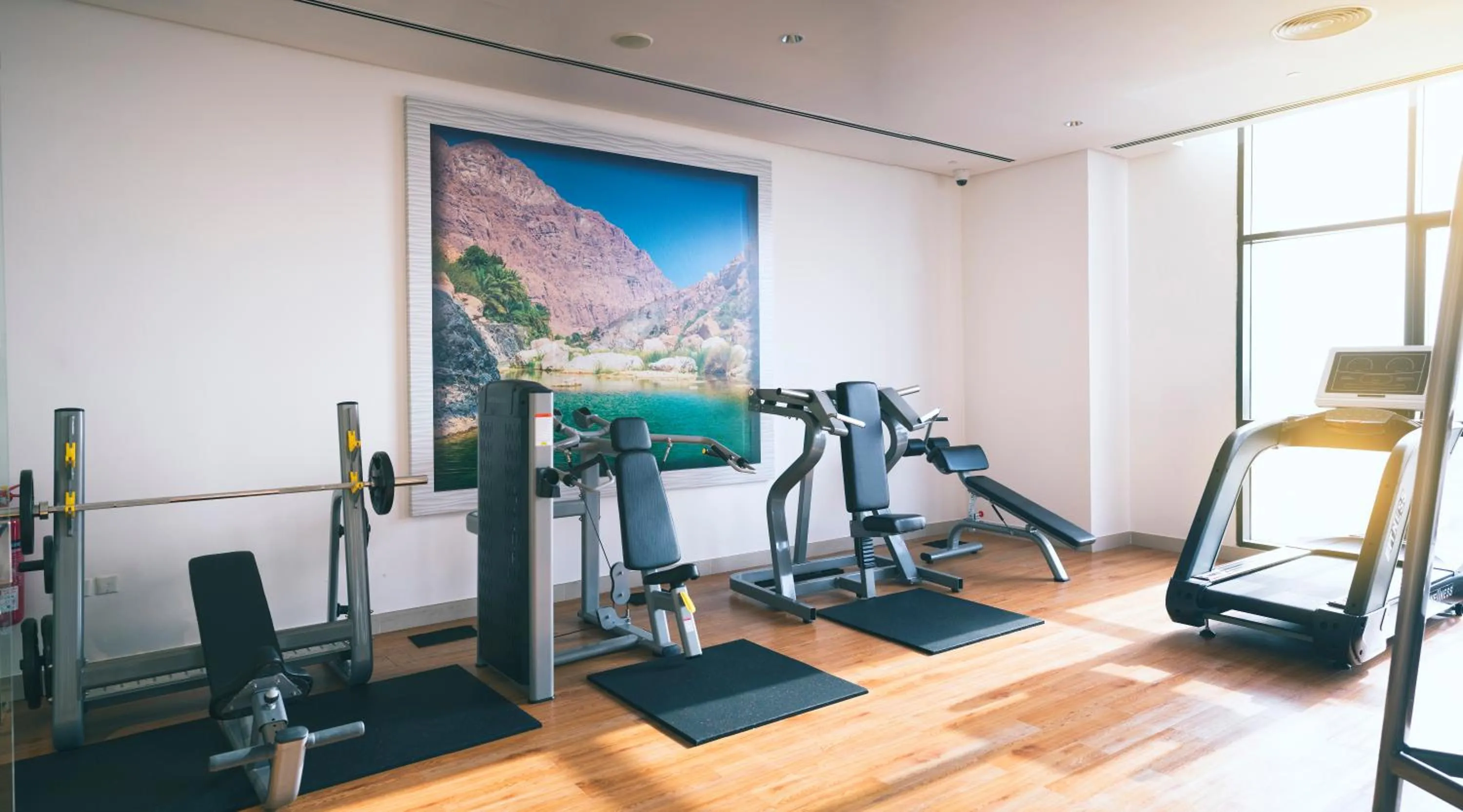 Fitness centre/facilities in Boulevard Hotel Oman