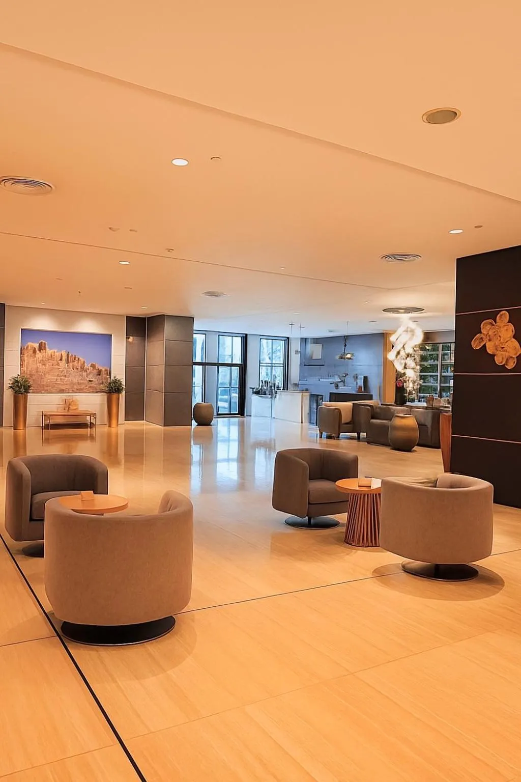 Lobby or reception in Boulevard Hotel Oman