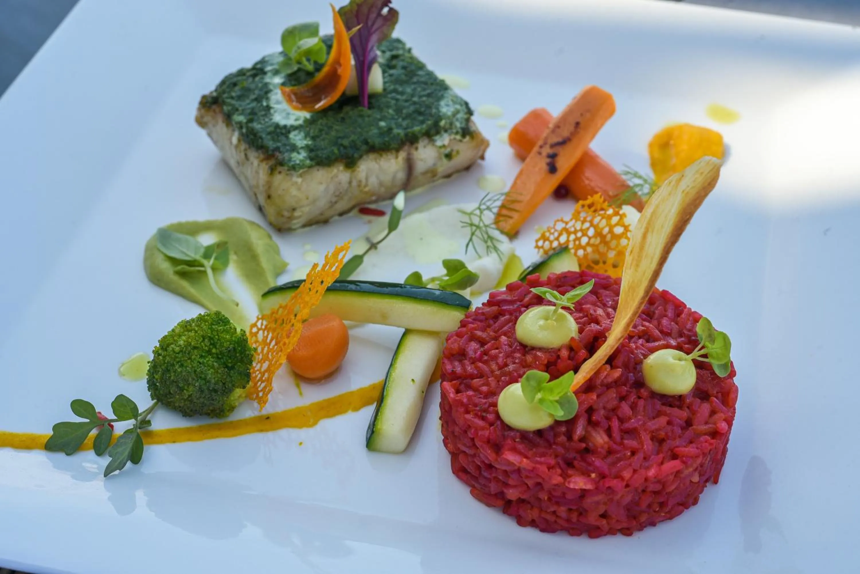 Food and drinks in Villa Bluu