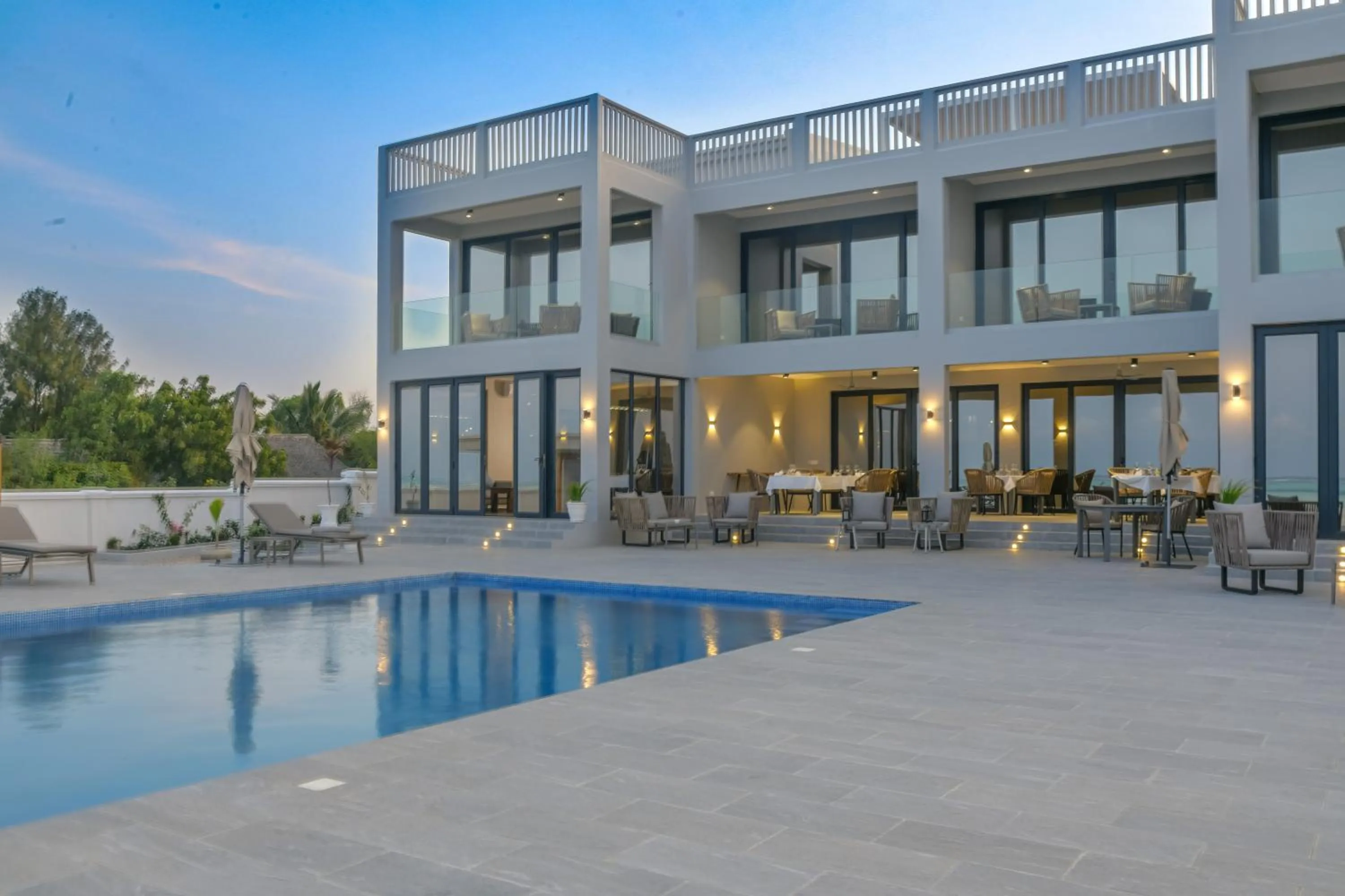 Property building in Villa Bluu