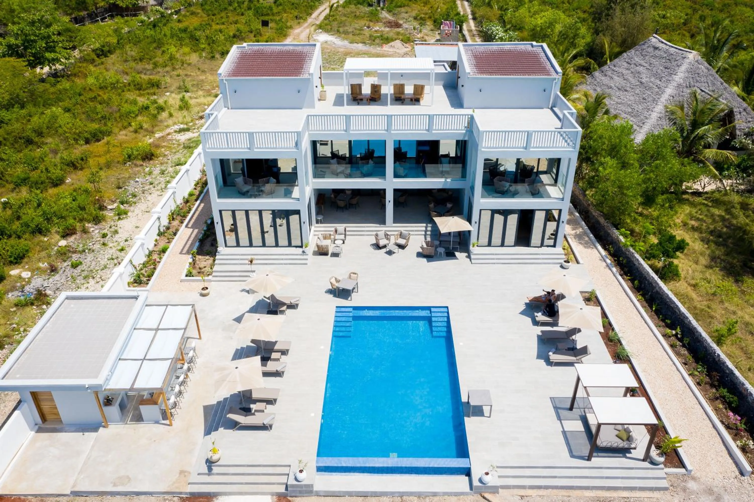 Property building in Villa Bluu