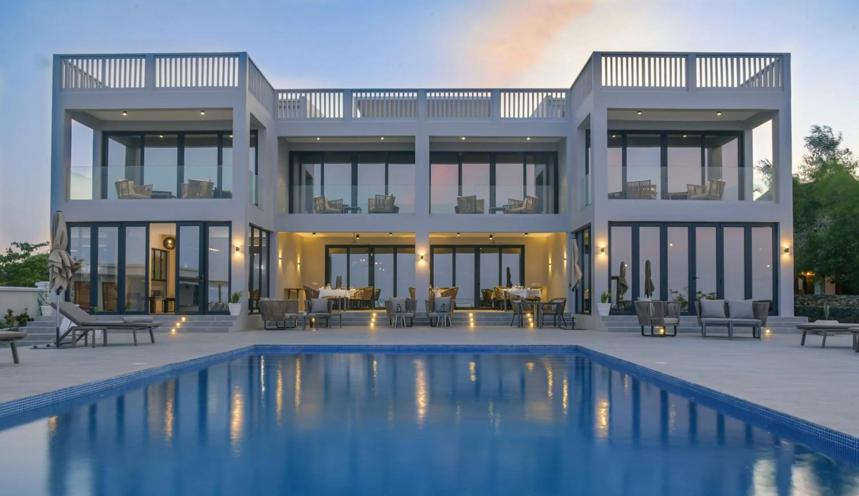 Property building in Villa Bluu