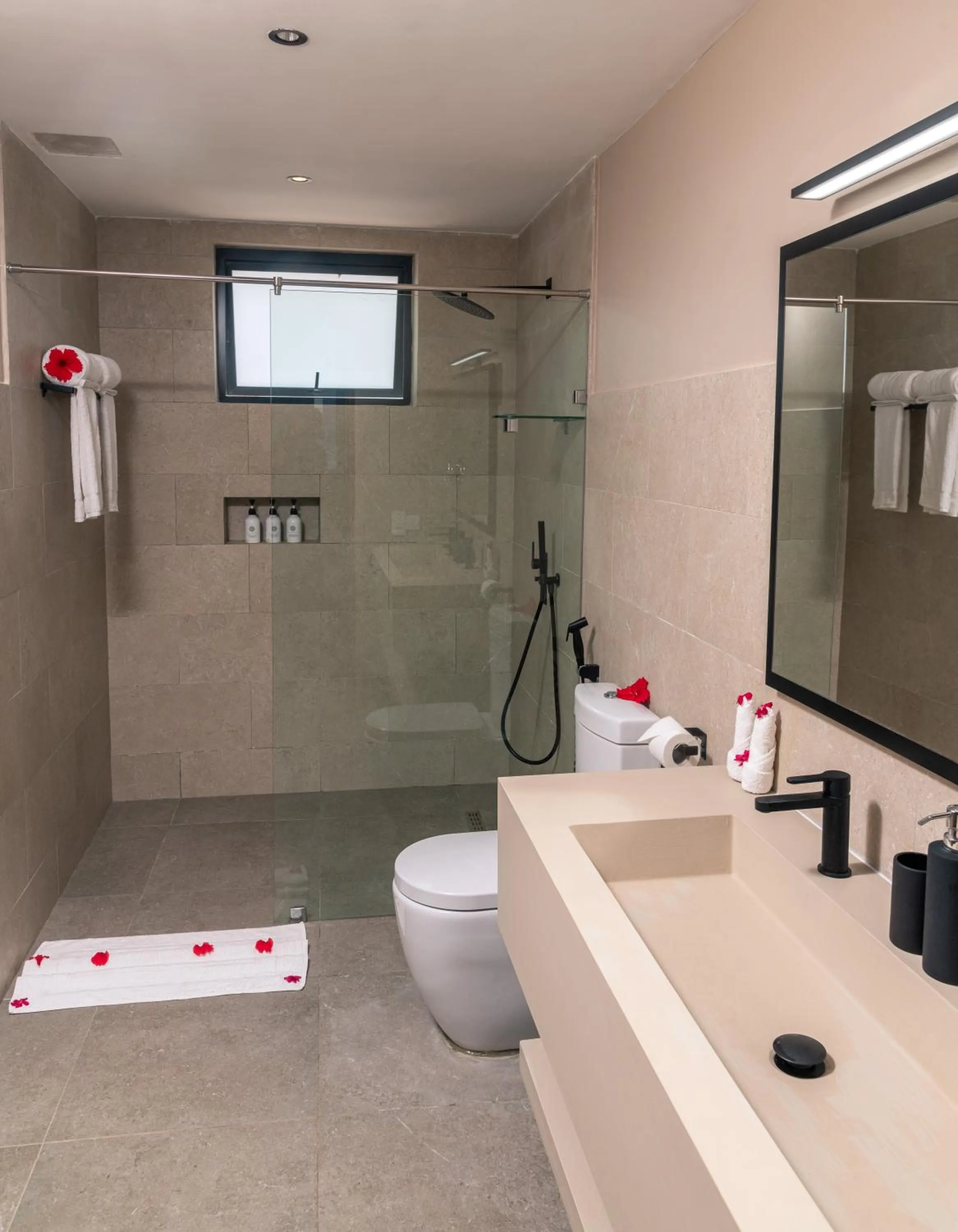 Toilet in Villa Bluu