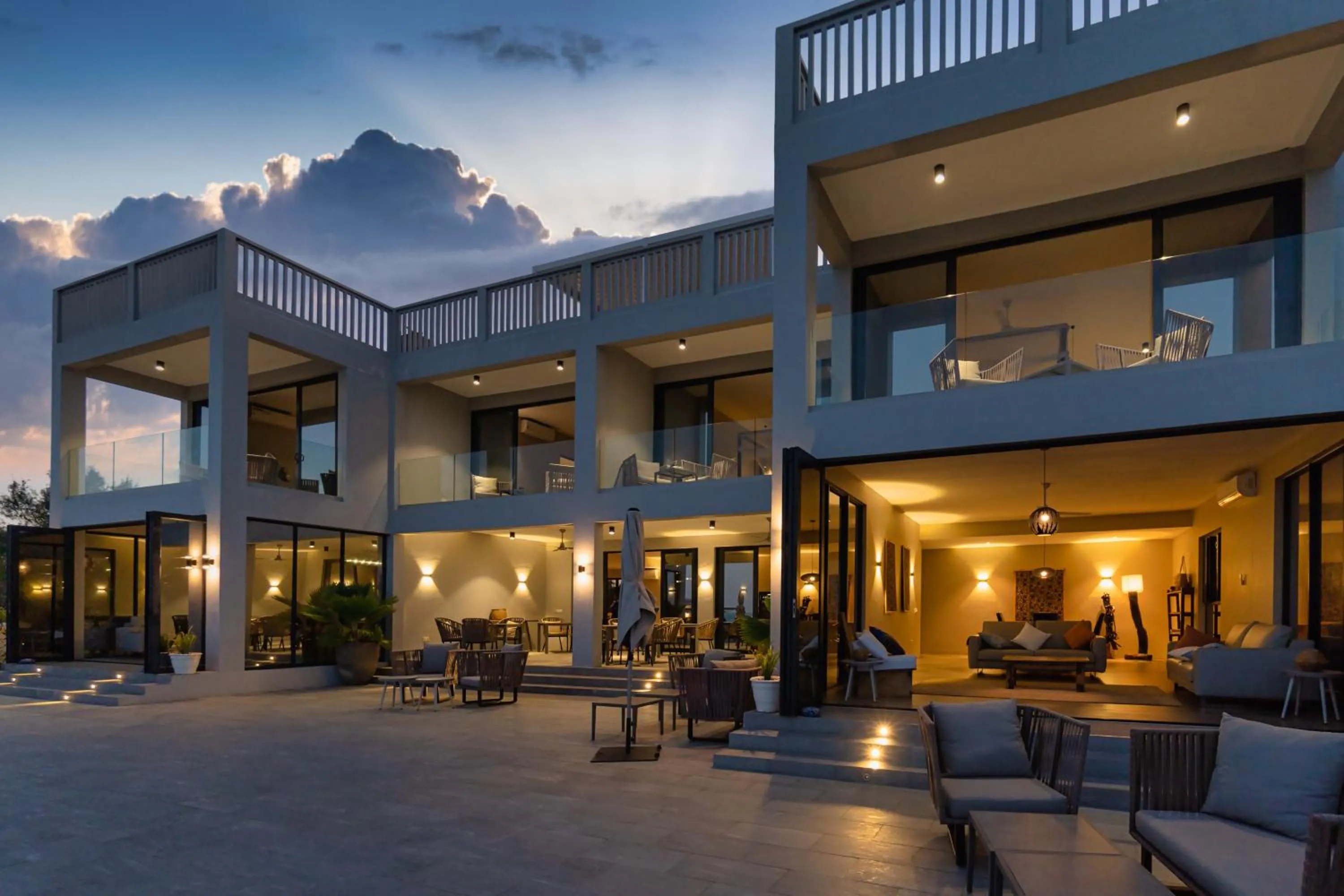 Property building in Villa Bluu