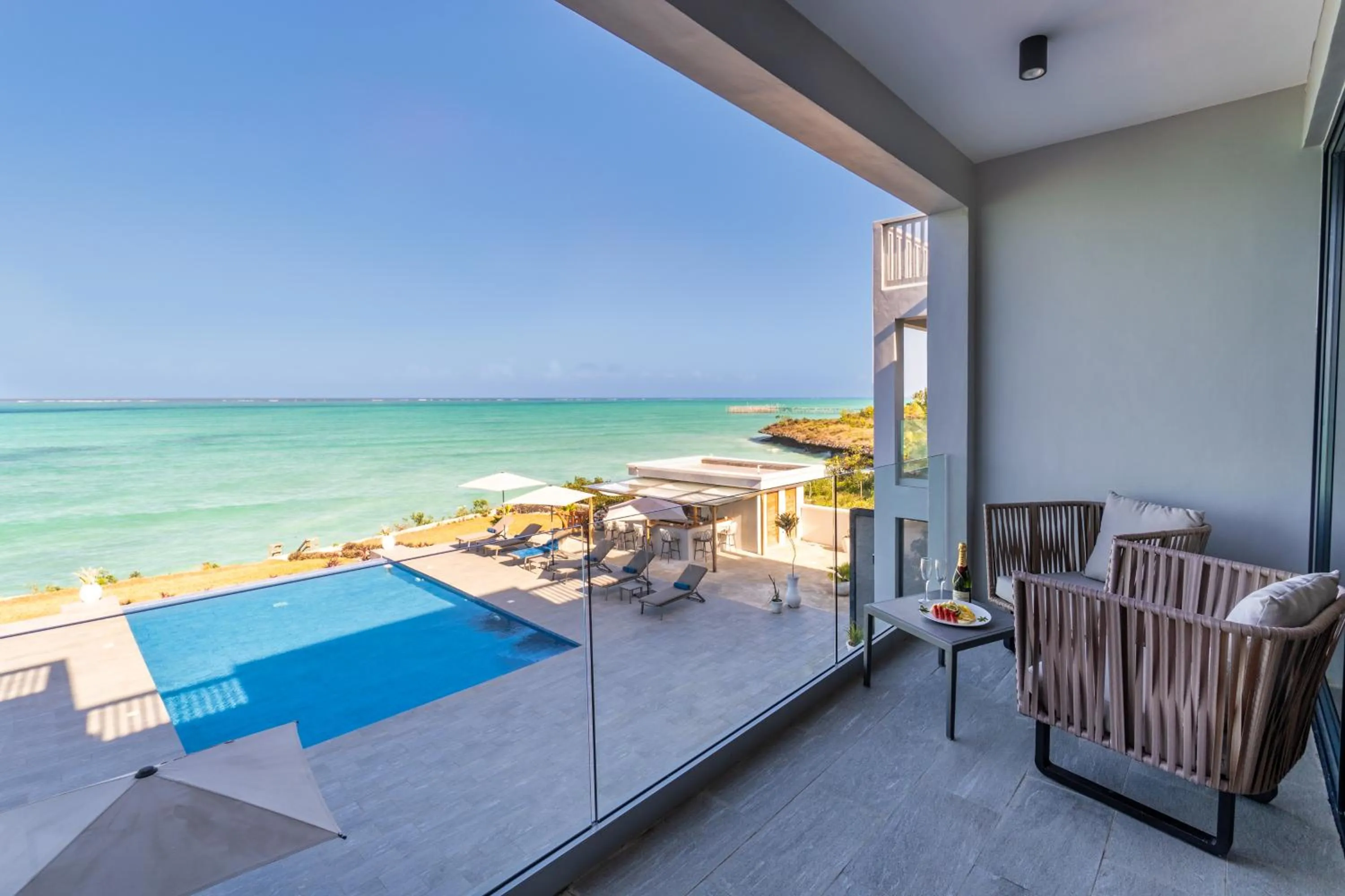 Balcony/Terrace in Villa Bluu