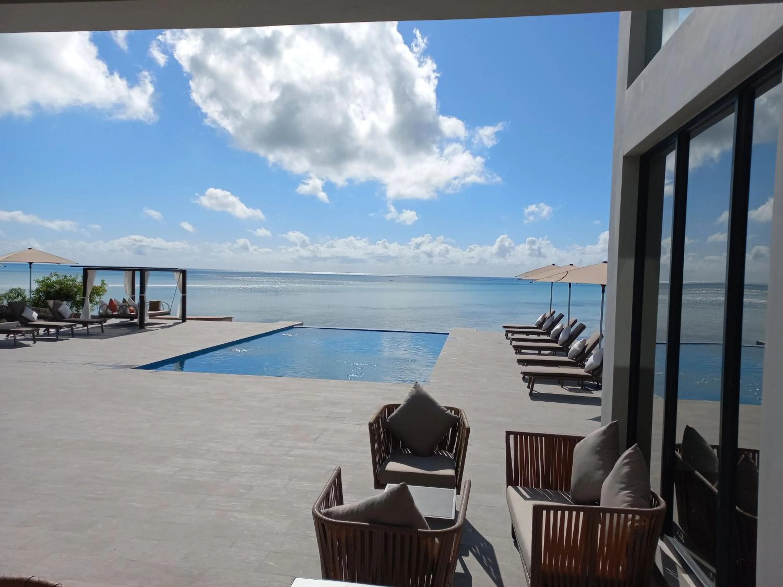 Sea view in Villa Bluu