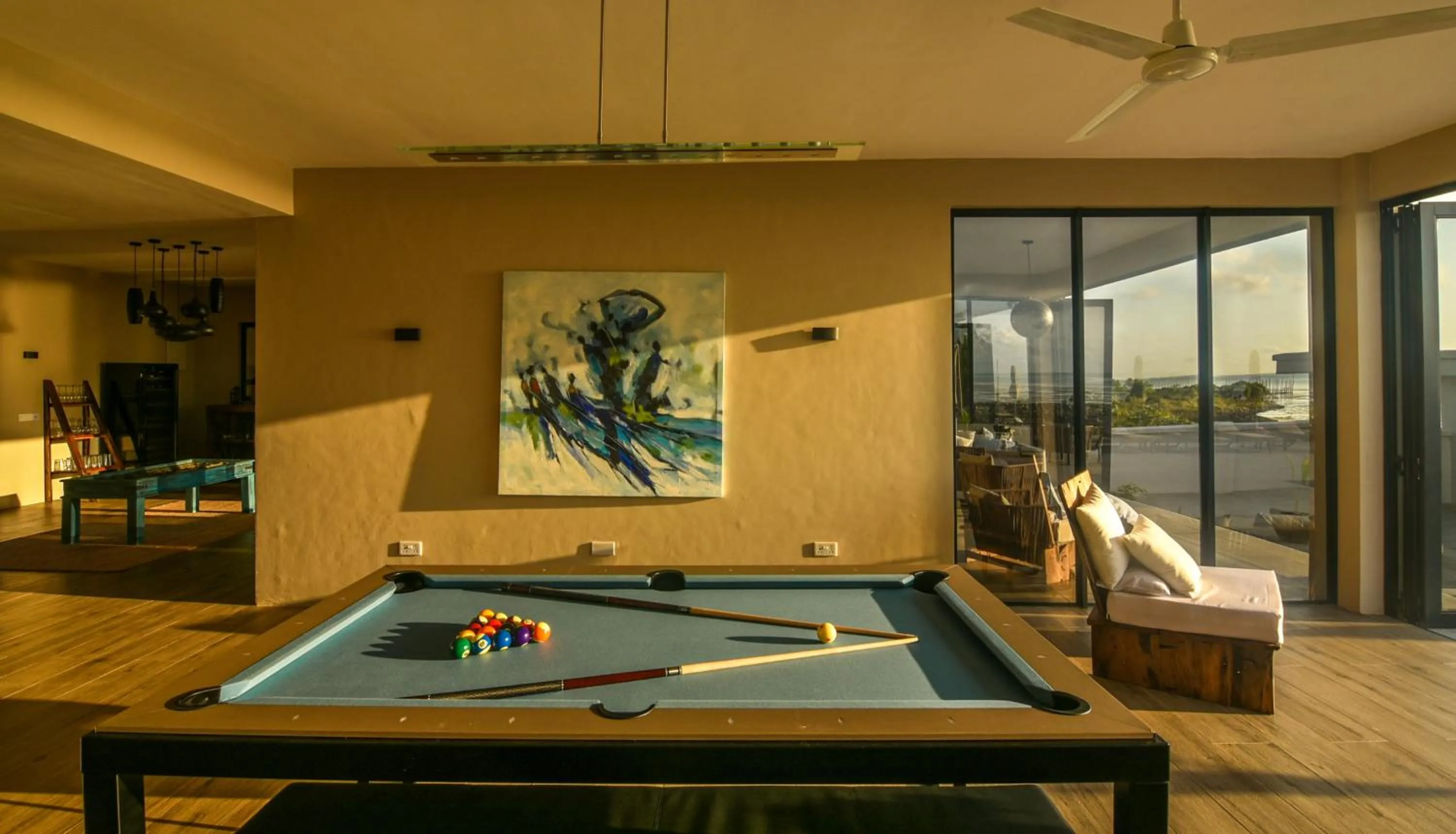 Billiard in Villa Bluu