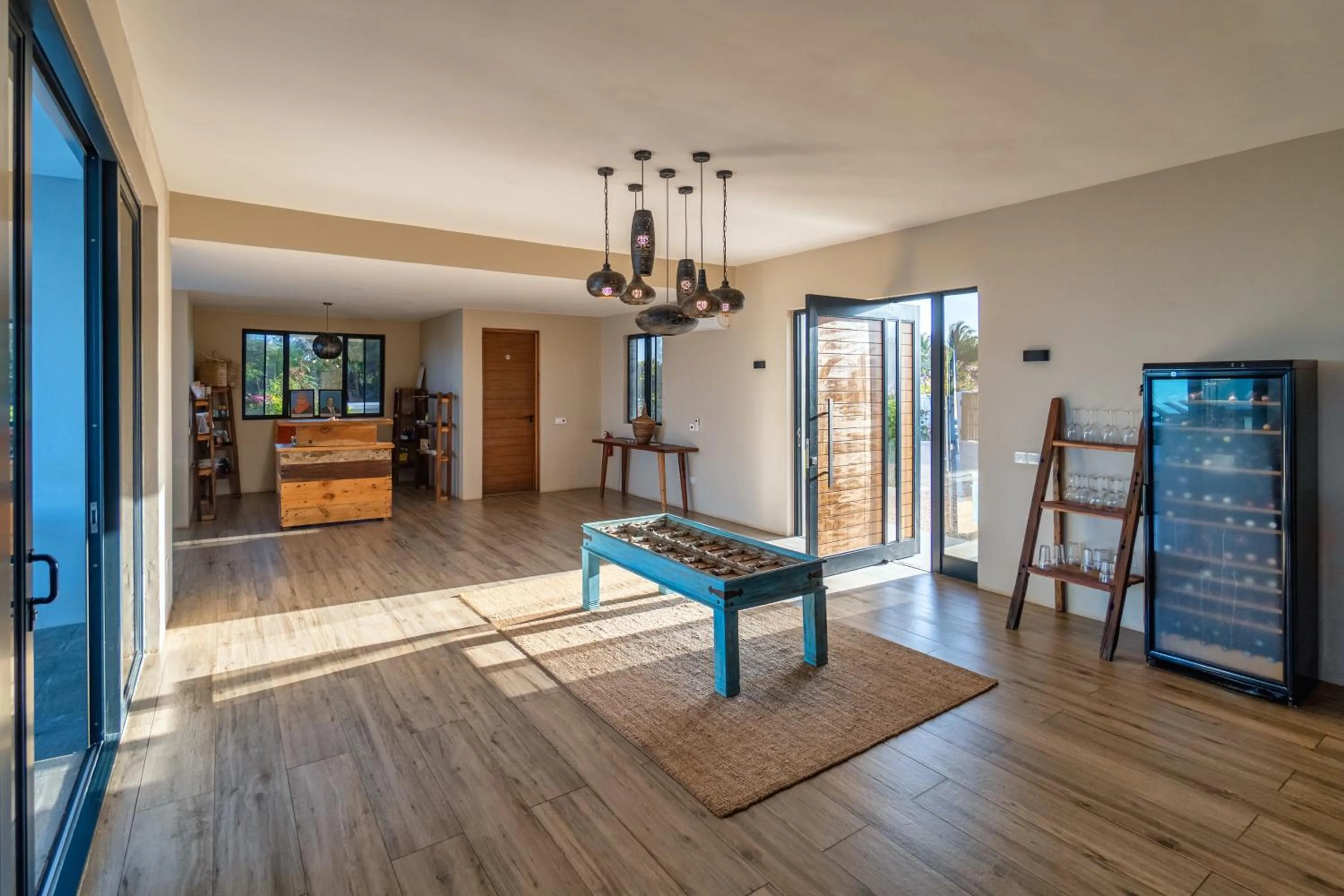 Facade/entrance in Villa Bluu