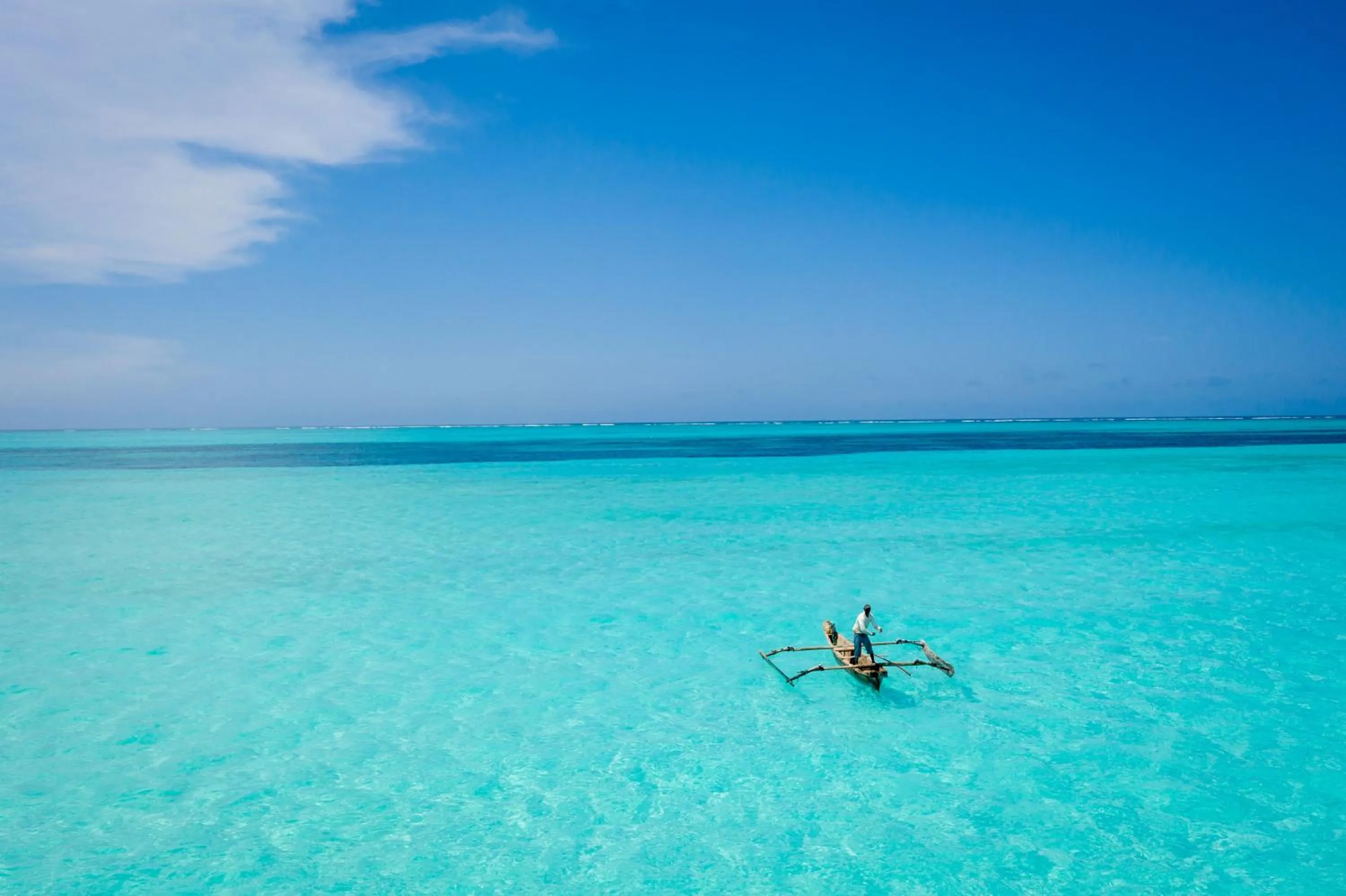 Natural landscape in Villa Bluu