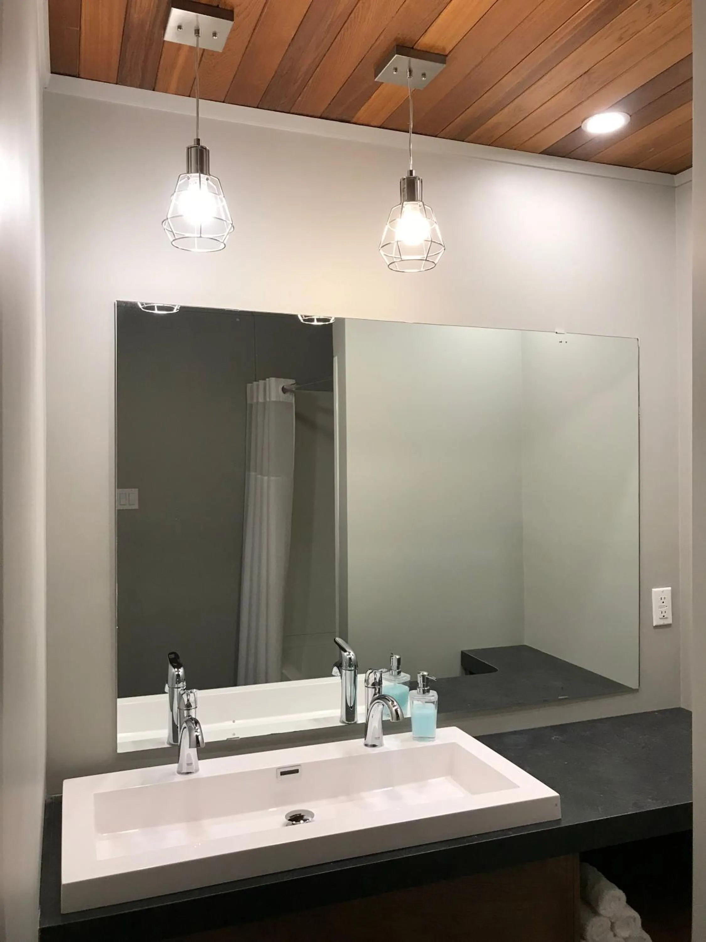 Bathroom in Motel Le Martinet