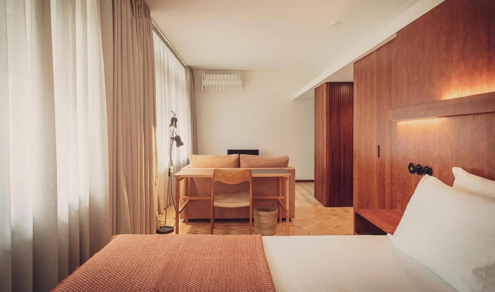 Bed in Ceuta Terrace Suites