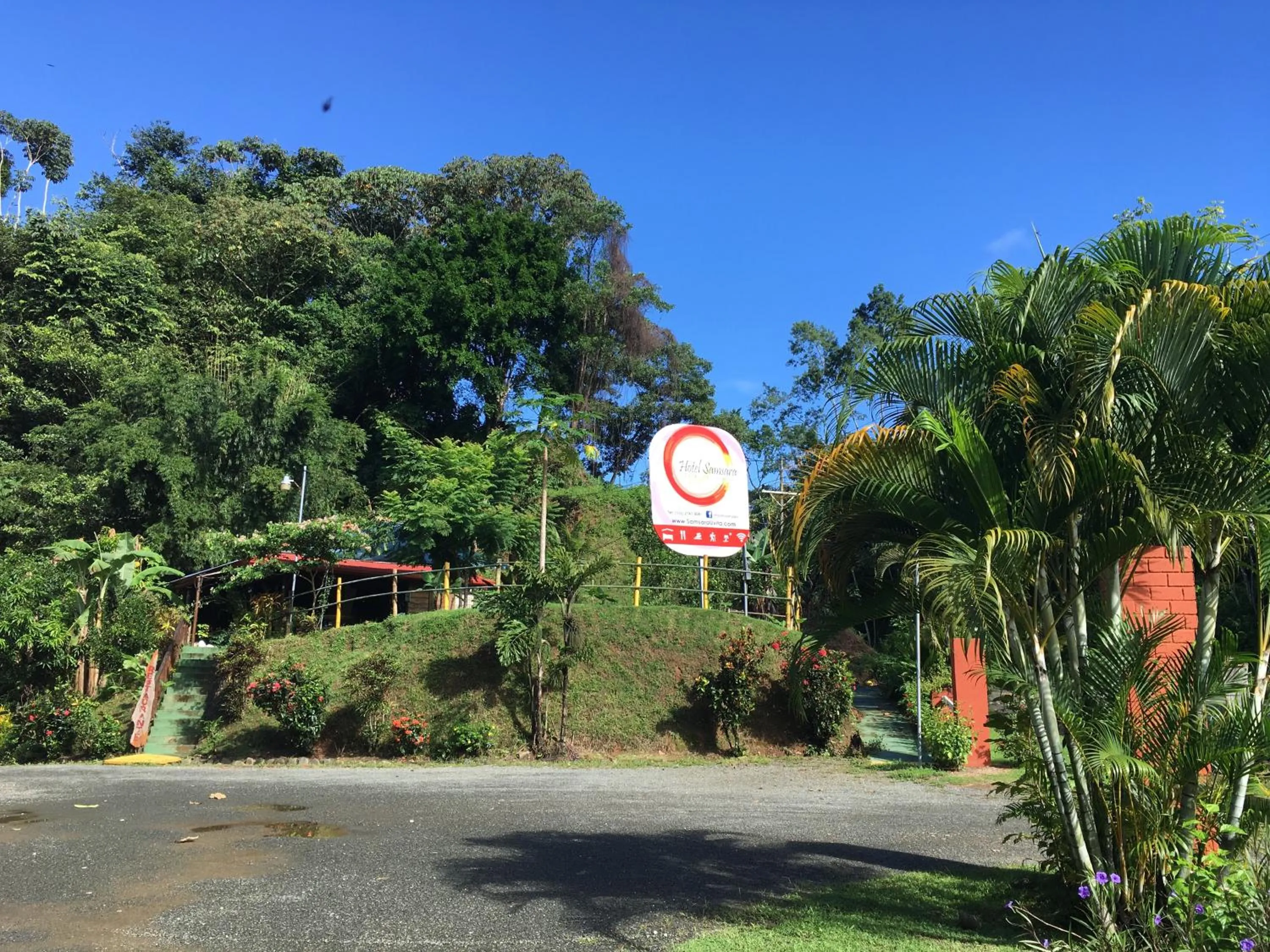 Property logo or sign in Hotel Samsara