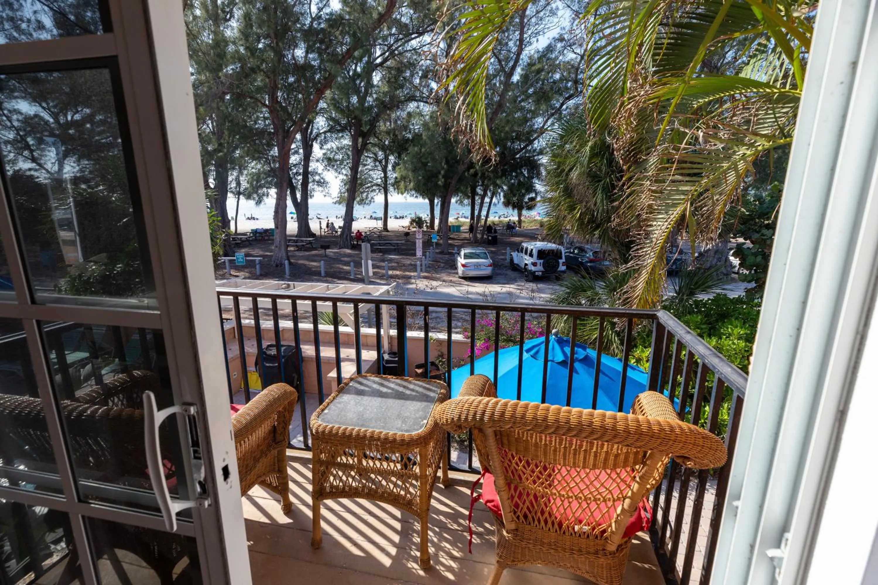 Natural landscape in Alamanda Villas on Holmes Beach