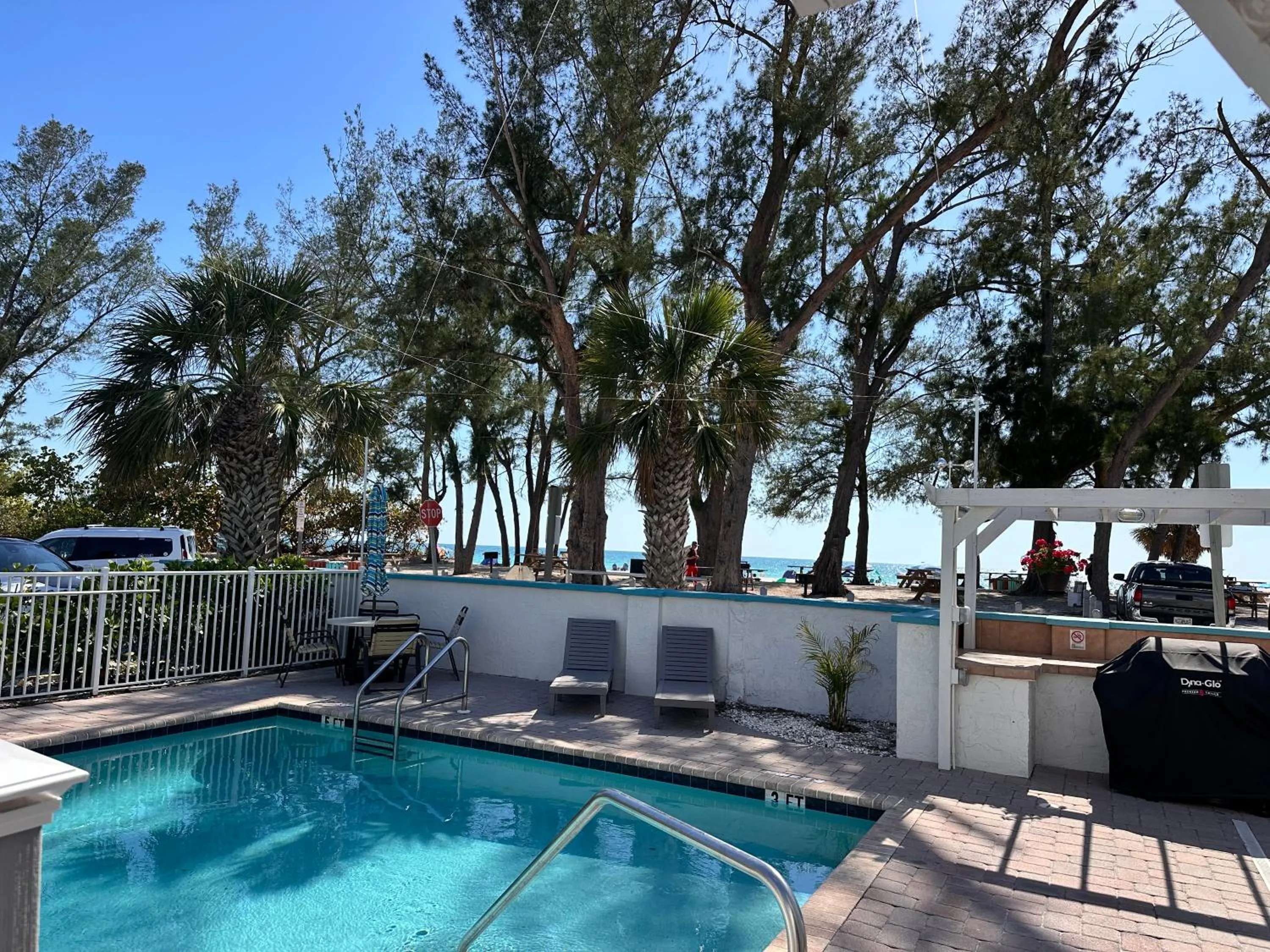 Property building in Alamanda Villas on Holmes Beach