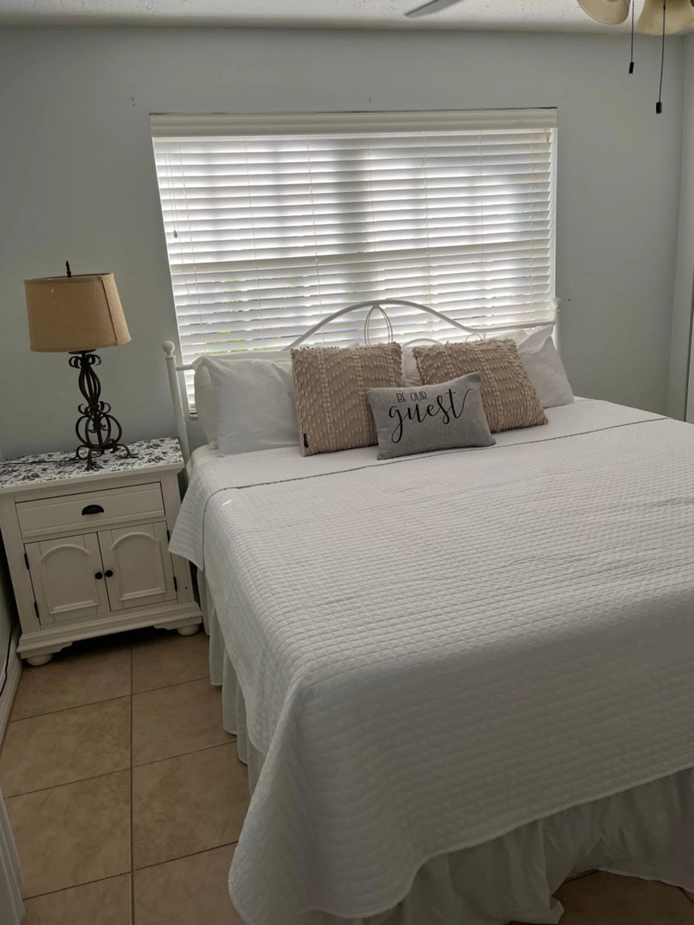 Bed in Alamanda Villas on Holmes Beach